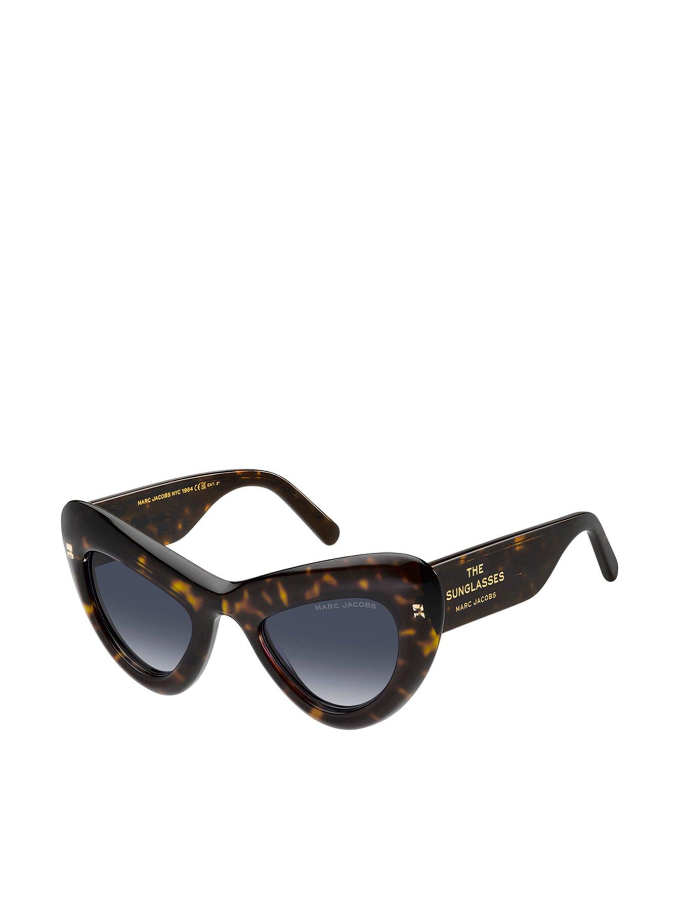 MARC JACOBS 798/S Cateye Acetate Sunglasses - Brown