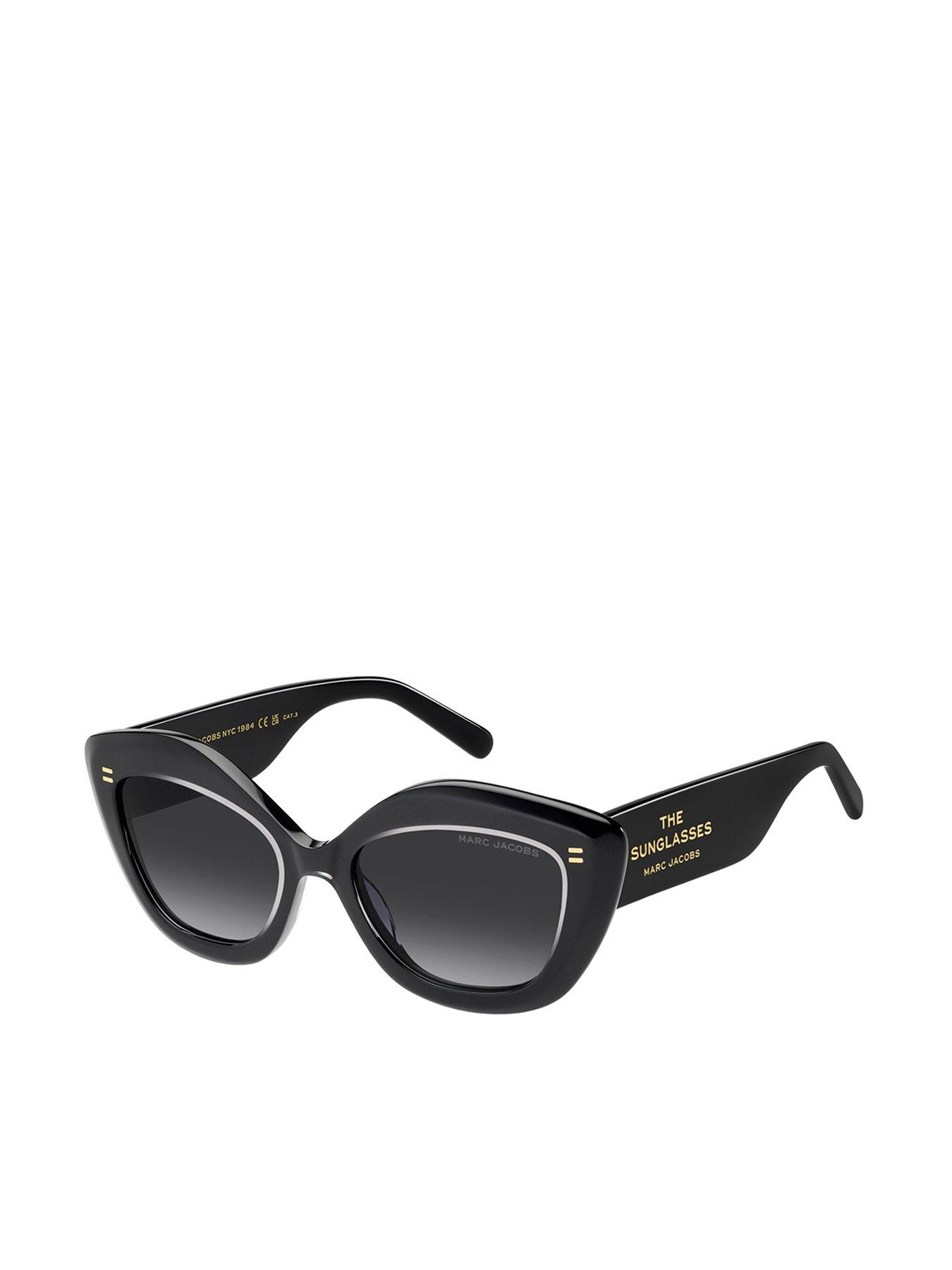 MARC JACOBS 800/S Cat Eye Acetate Sunglasses - Black