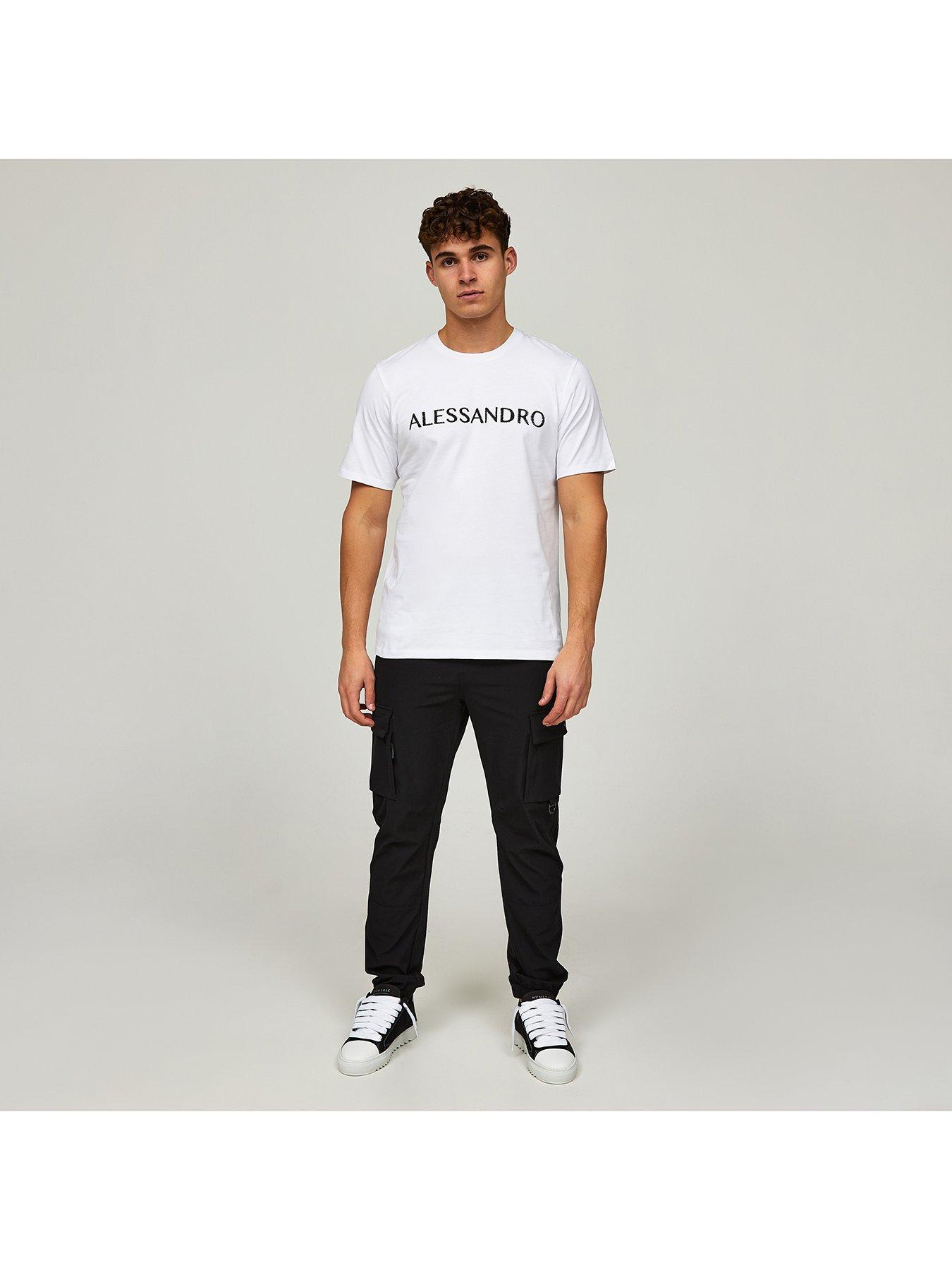  image of alessandro-zavetti-meucci-puff-logo-t-shirt-white