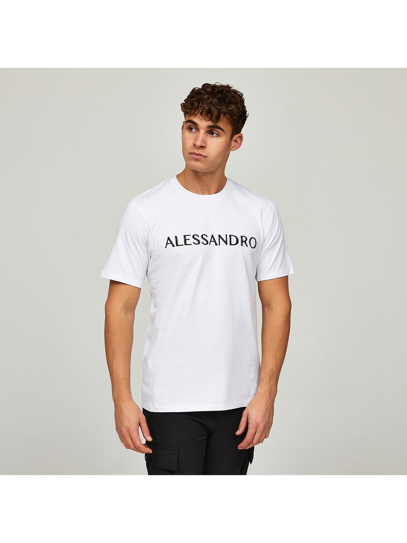  image of alessandro-zavetti-meucci-puff-logo-t-shirt-white