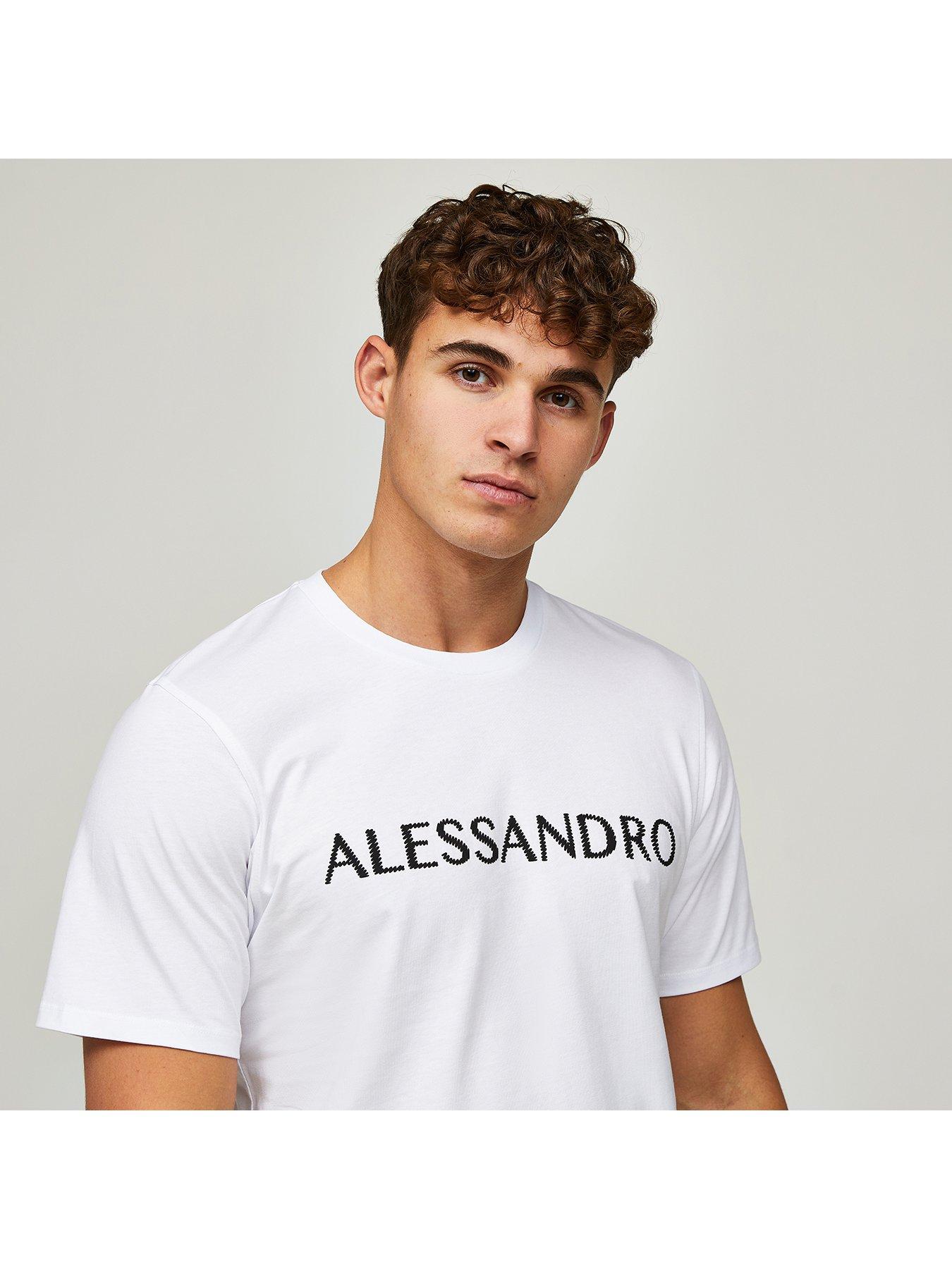  image of alessandro-zavetti-meucci-puff-logo-t-shirt-white