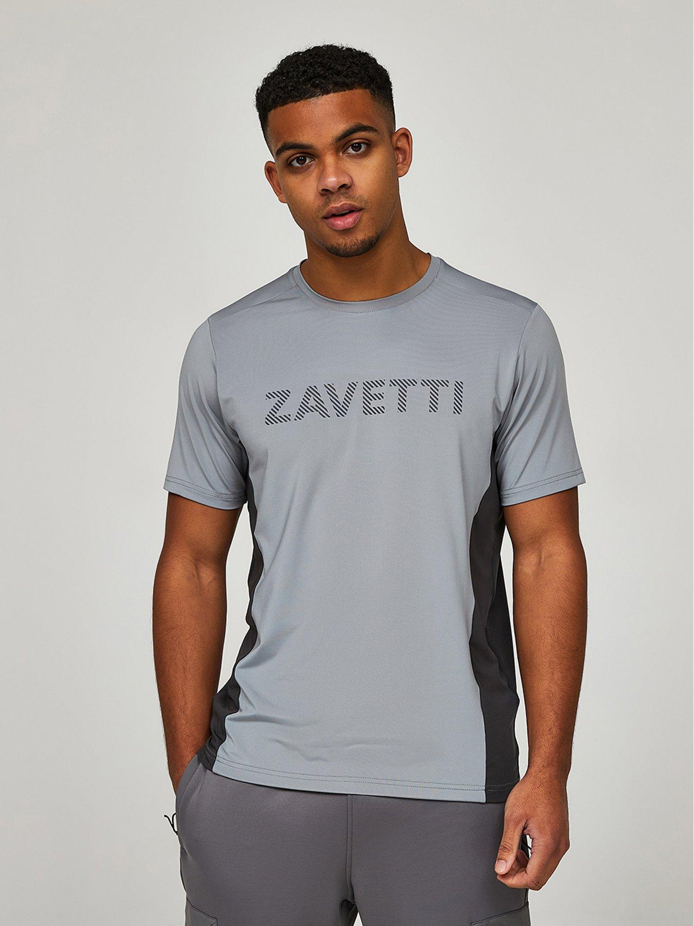 zavetti-canada-irrosso-poly-tech-t-shirt-grey