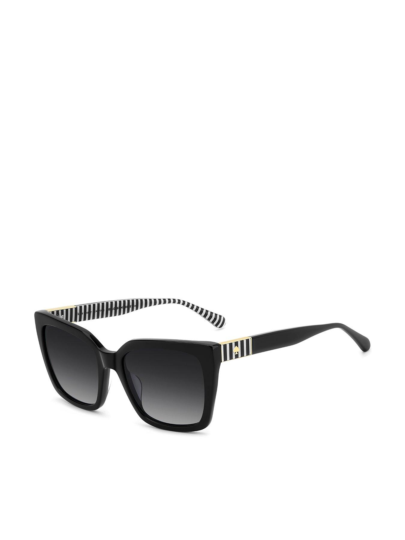 Image 1 of 4 of Kate Spade New York Lilah 2/G/S Acetate Sunglasses - Black