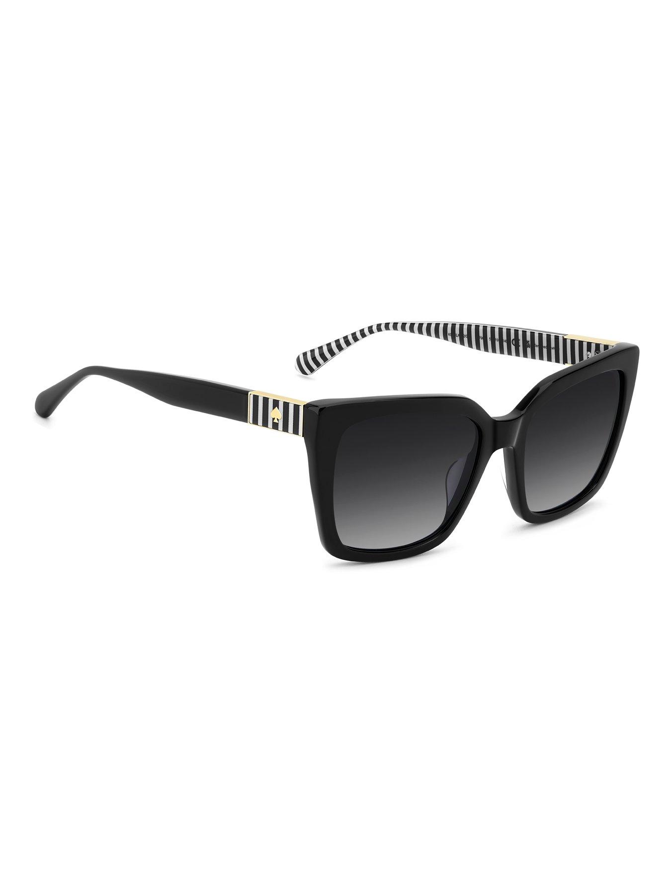 Image 3 of 4 of Kate Spade New York Lilah 2/G/S Acetate Sunglasses - Black