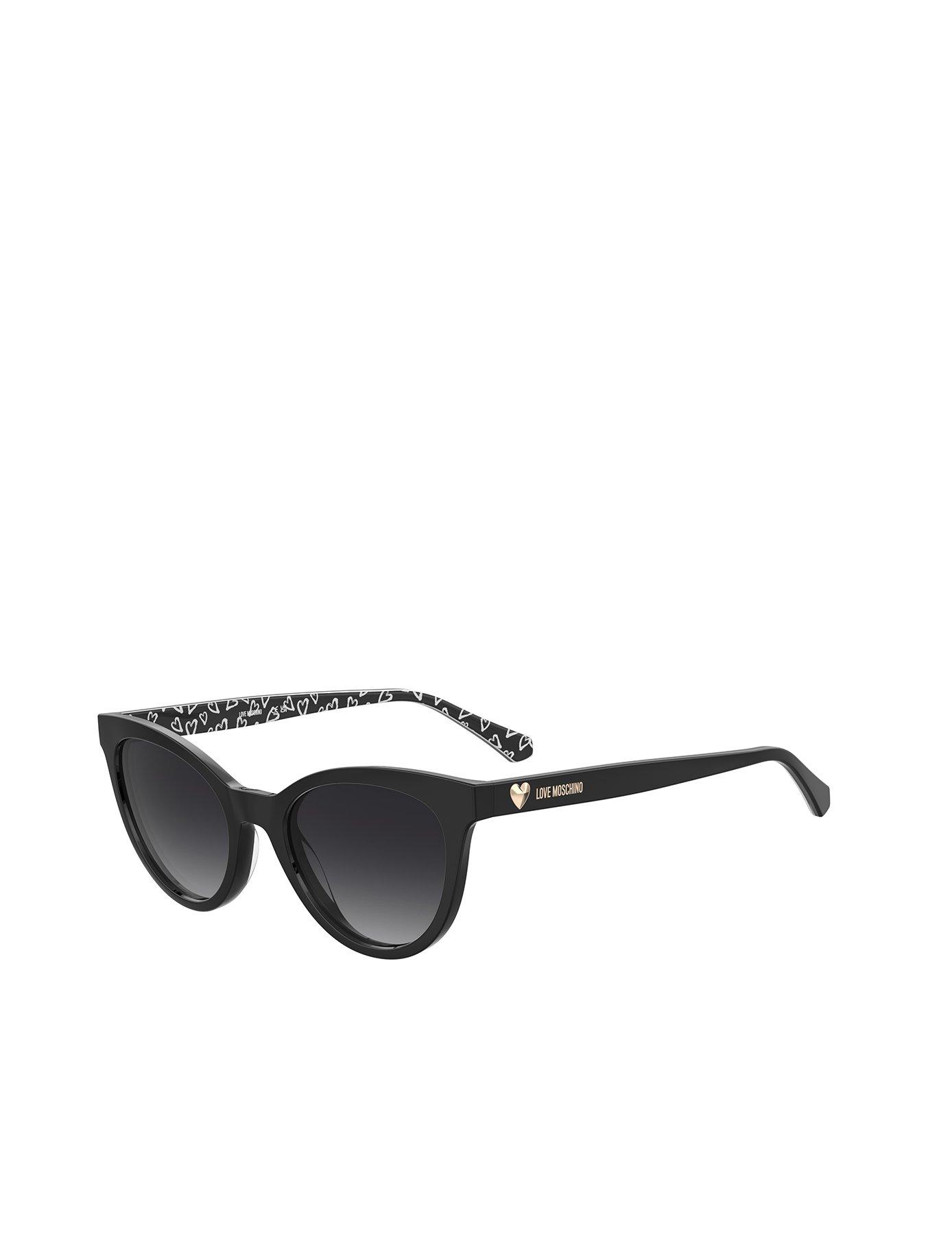 LOVE MOSCHINO Mol079/s Acetate Sunglasses - Black | Littlewoods display picture 1
