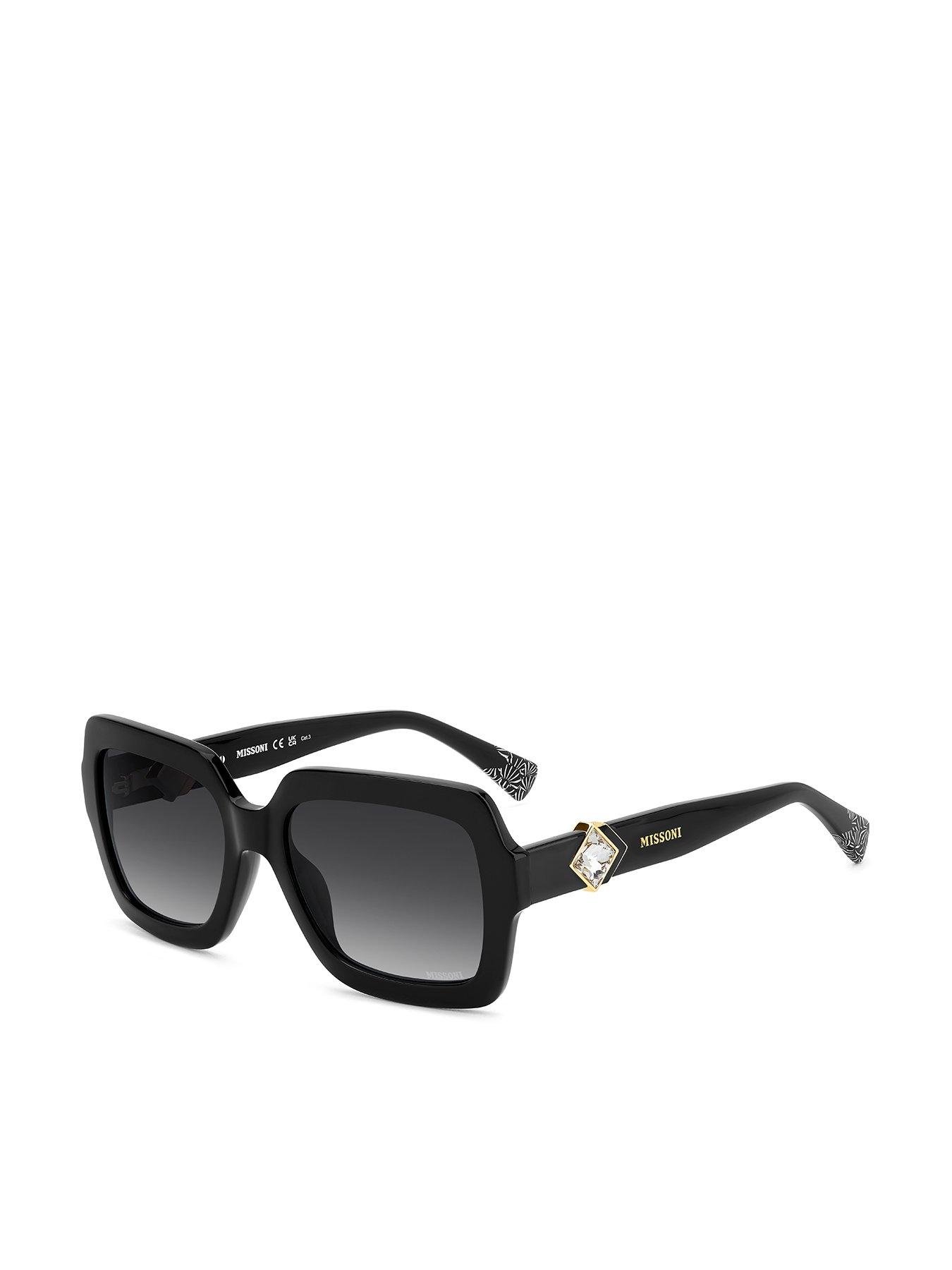 Image 1 of 4 of Missoni 0229/G/S Metal Sunglasses - Black