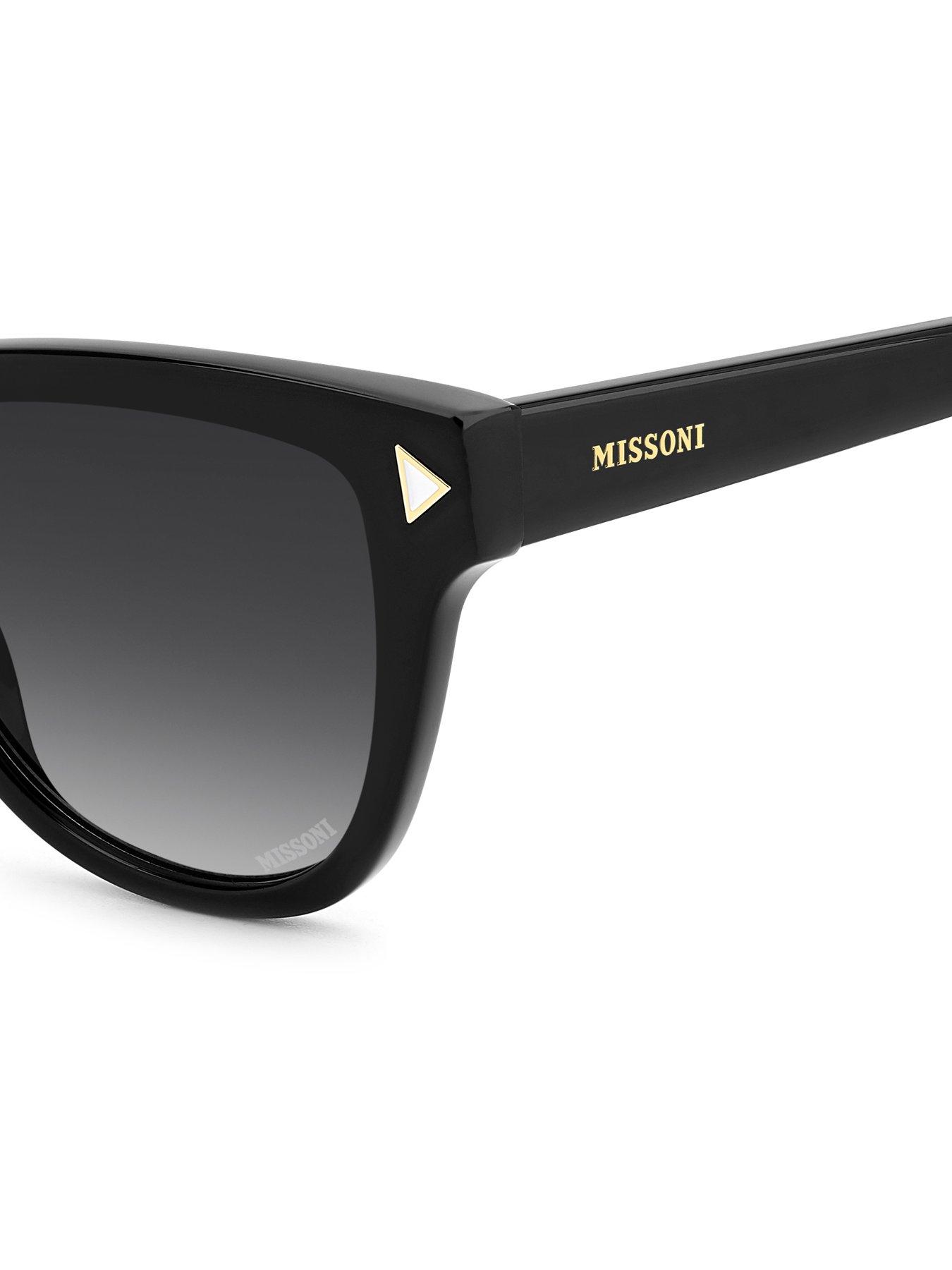  image of missoni-0237s-acetate-sunglasses-black