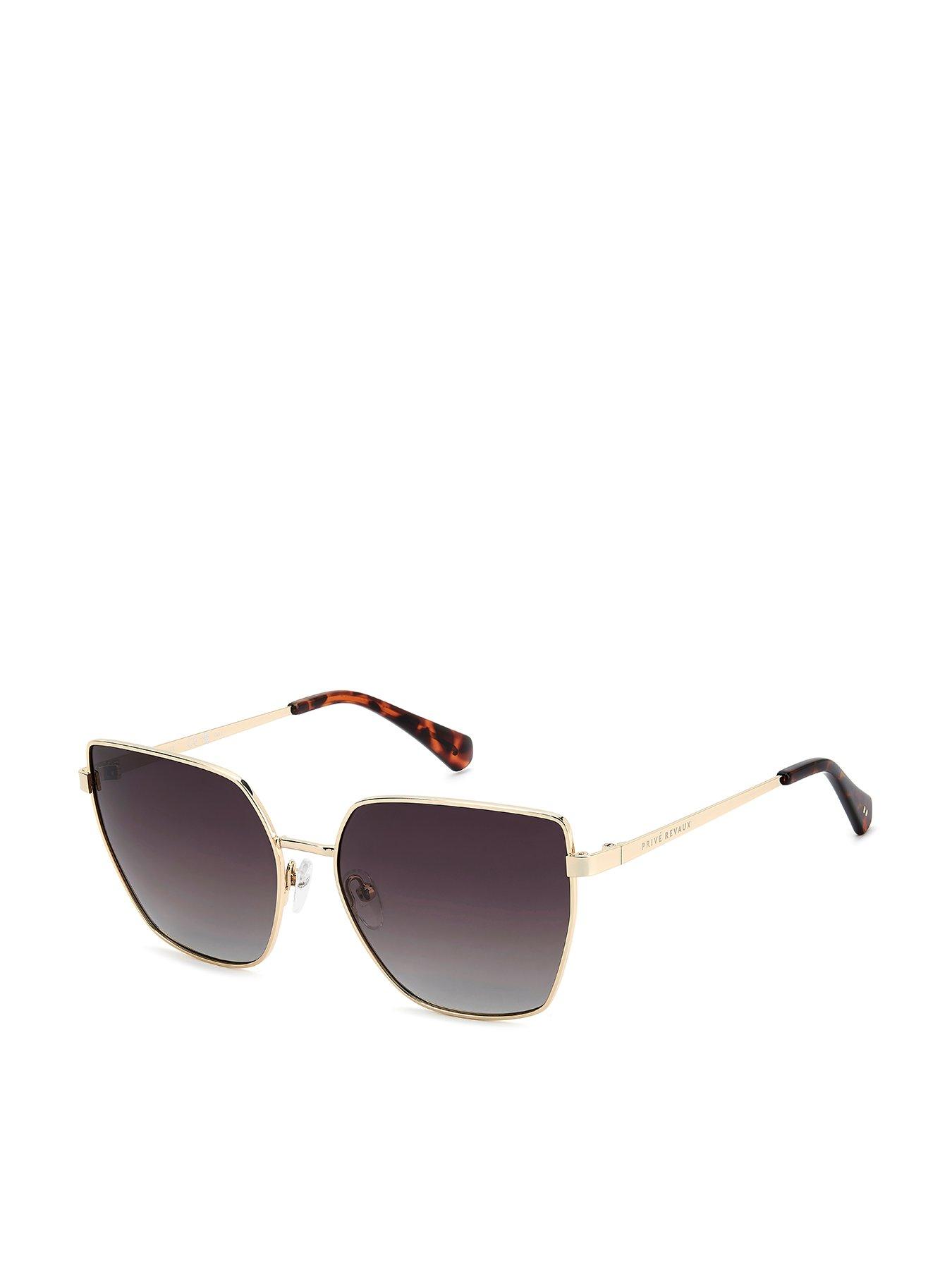 Prive Revaux Good Company Metal Sunglasses - Gold