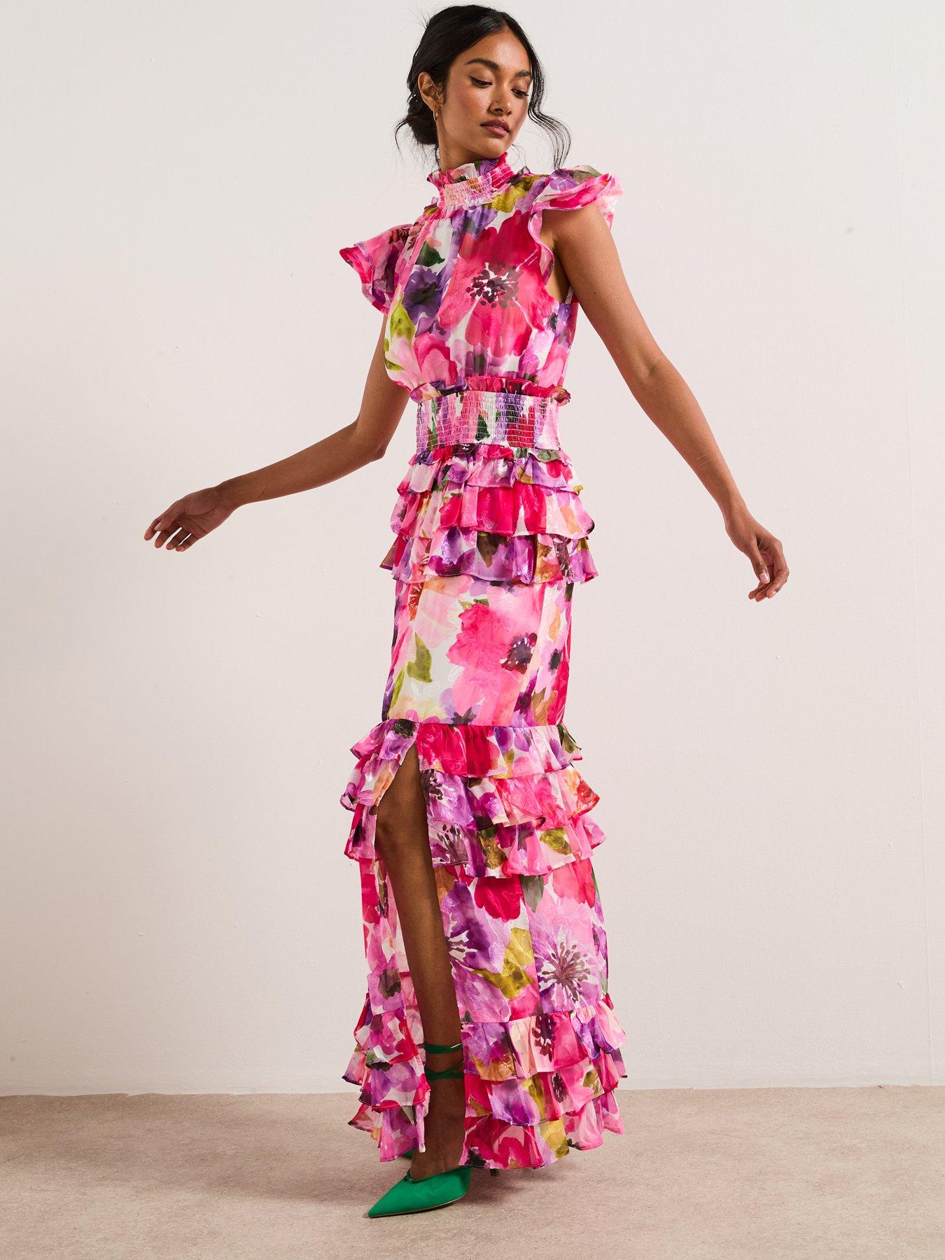 Elliatt Darra Maxi Dress - Pink