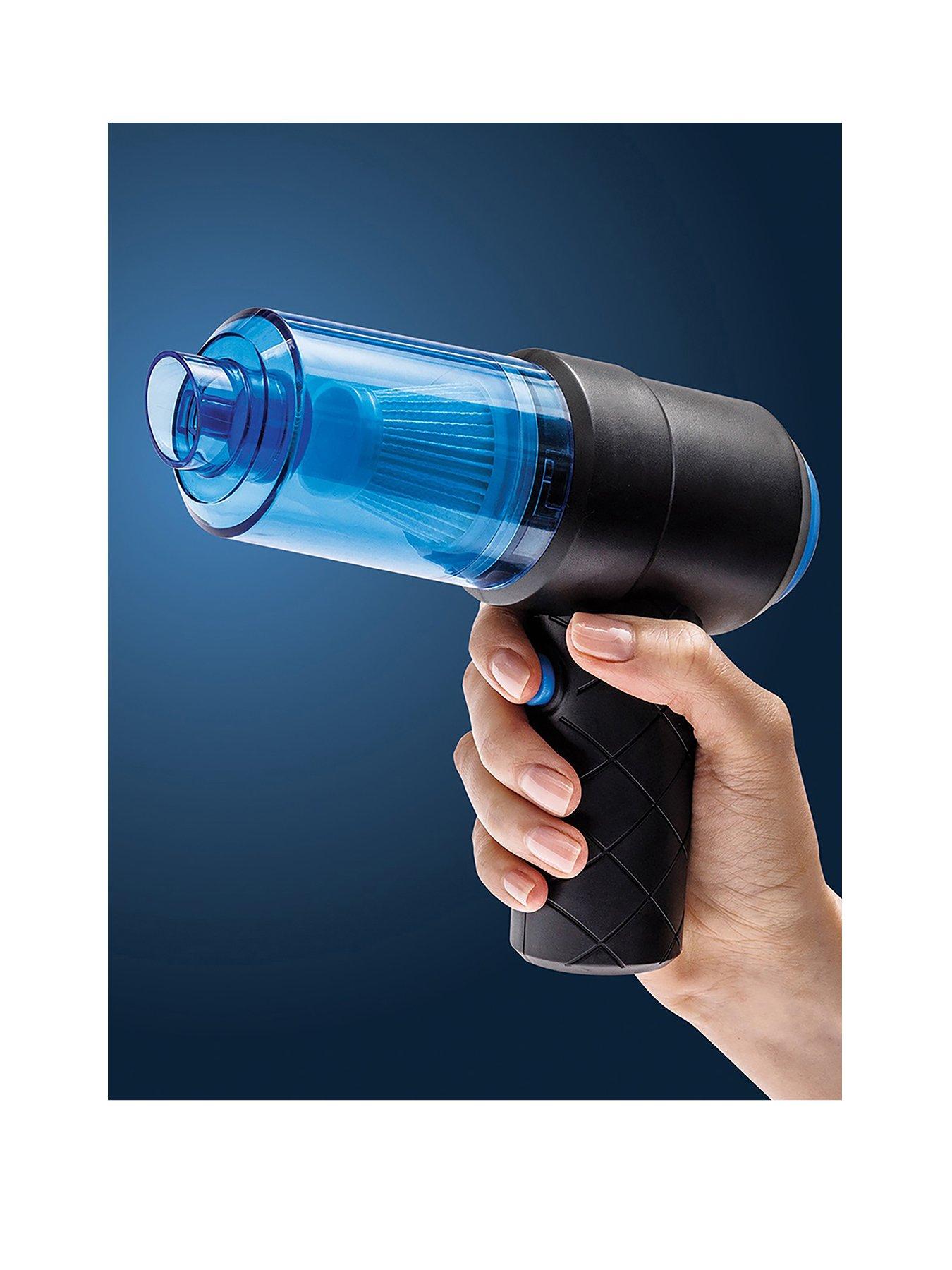 JML Go Vac 2-in-1 Handheld Rechargeable Vacuum Cleaner and Inflator