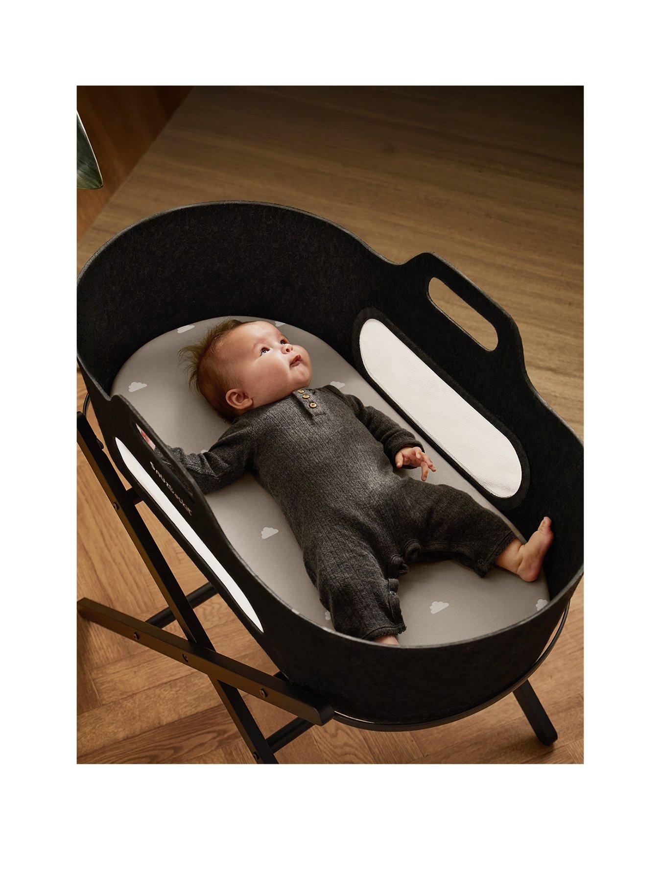  image of snuz-snuumlz-twin-pack-moses-basket-sheets-greycloud