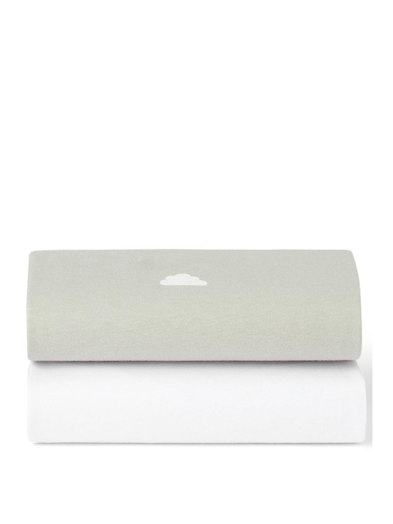  image of snuz-snuumlz-twin-pack-moses-basket-sheets-greycloud