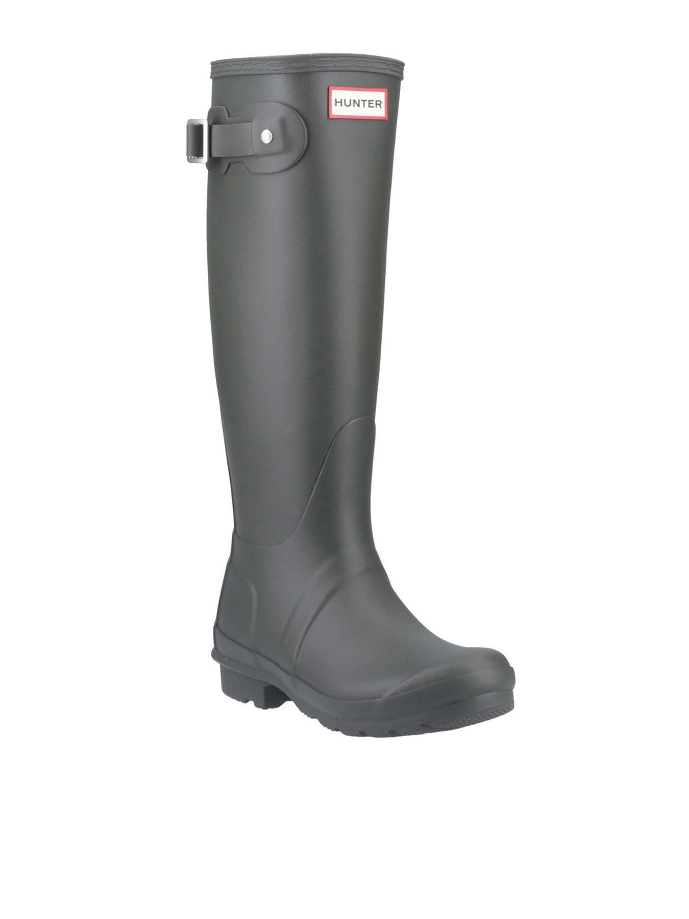 Hunter Womens Original Tall Boot - Grey