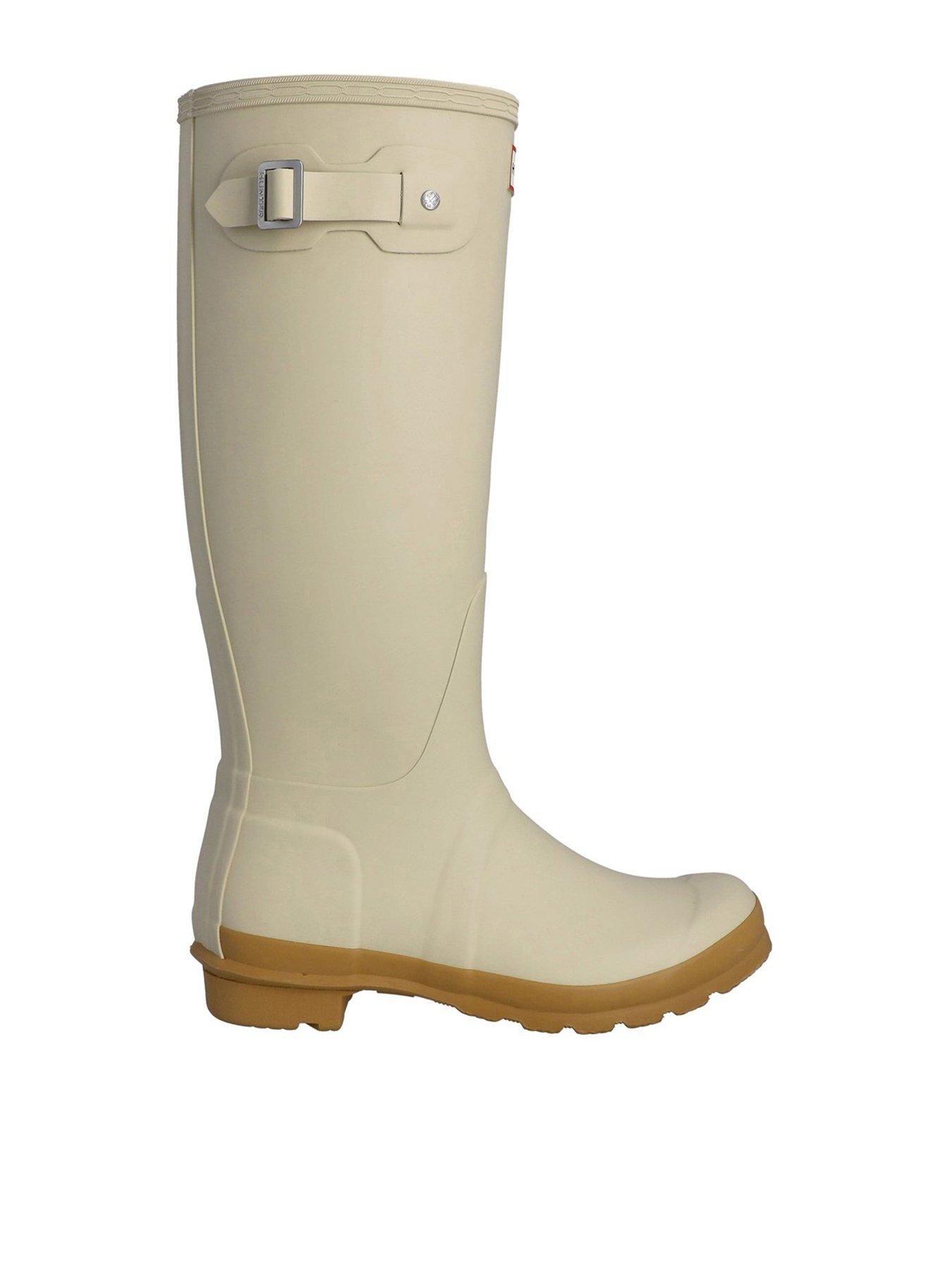  image of hunter-womens-original-tall-boot-beige
