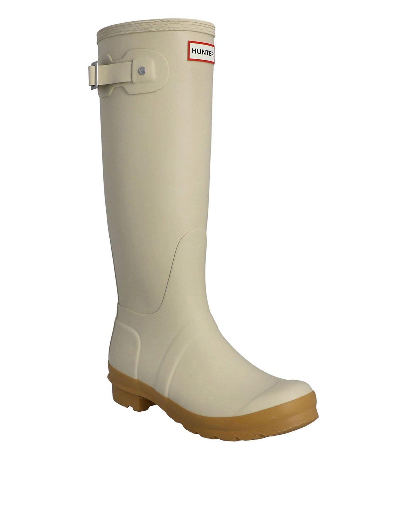  image of hunter-womens-original-tall-boot-beige
