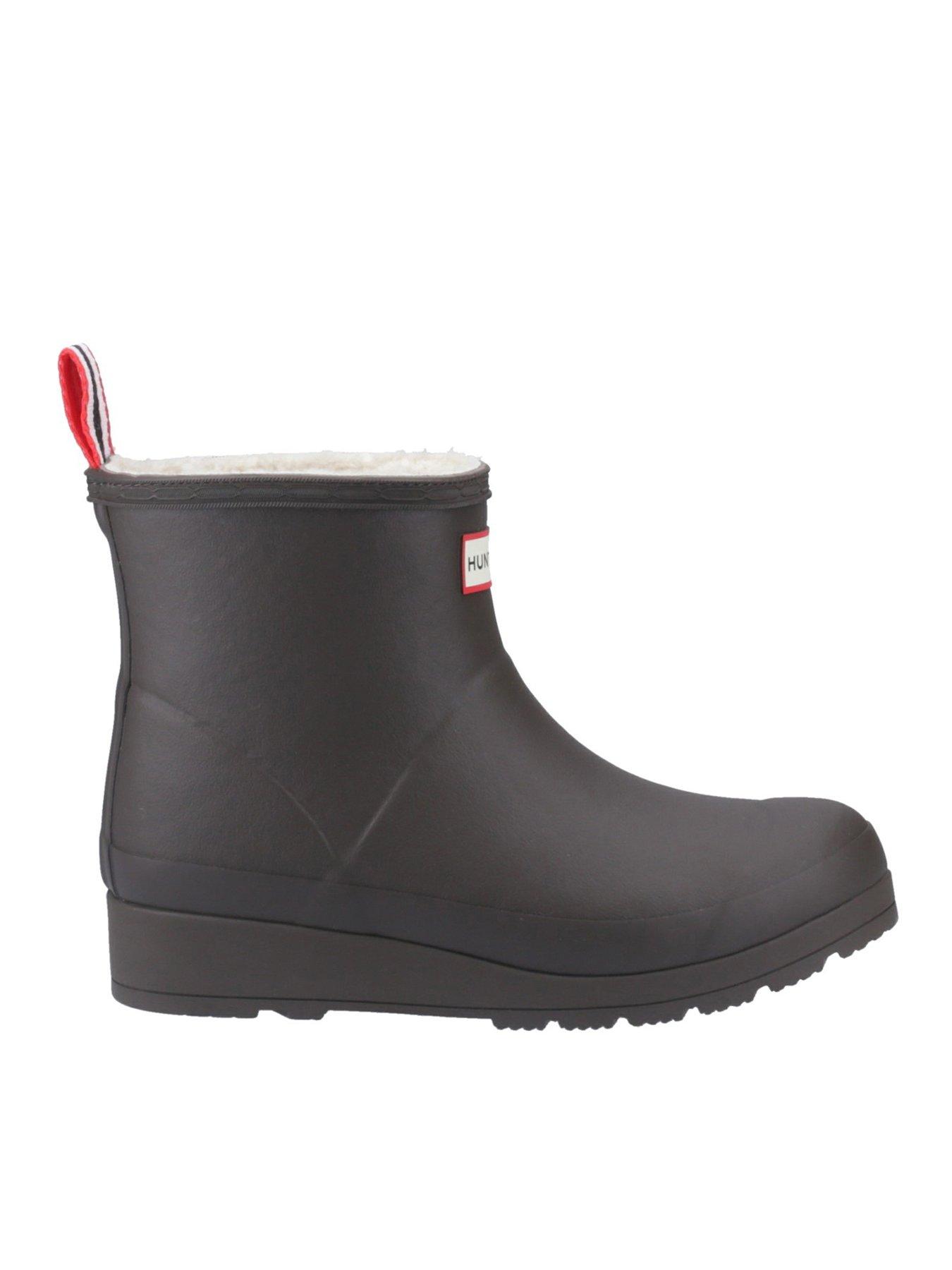 hunter-womens-play-insulated-short-boot-grey