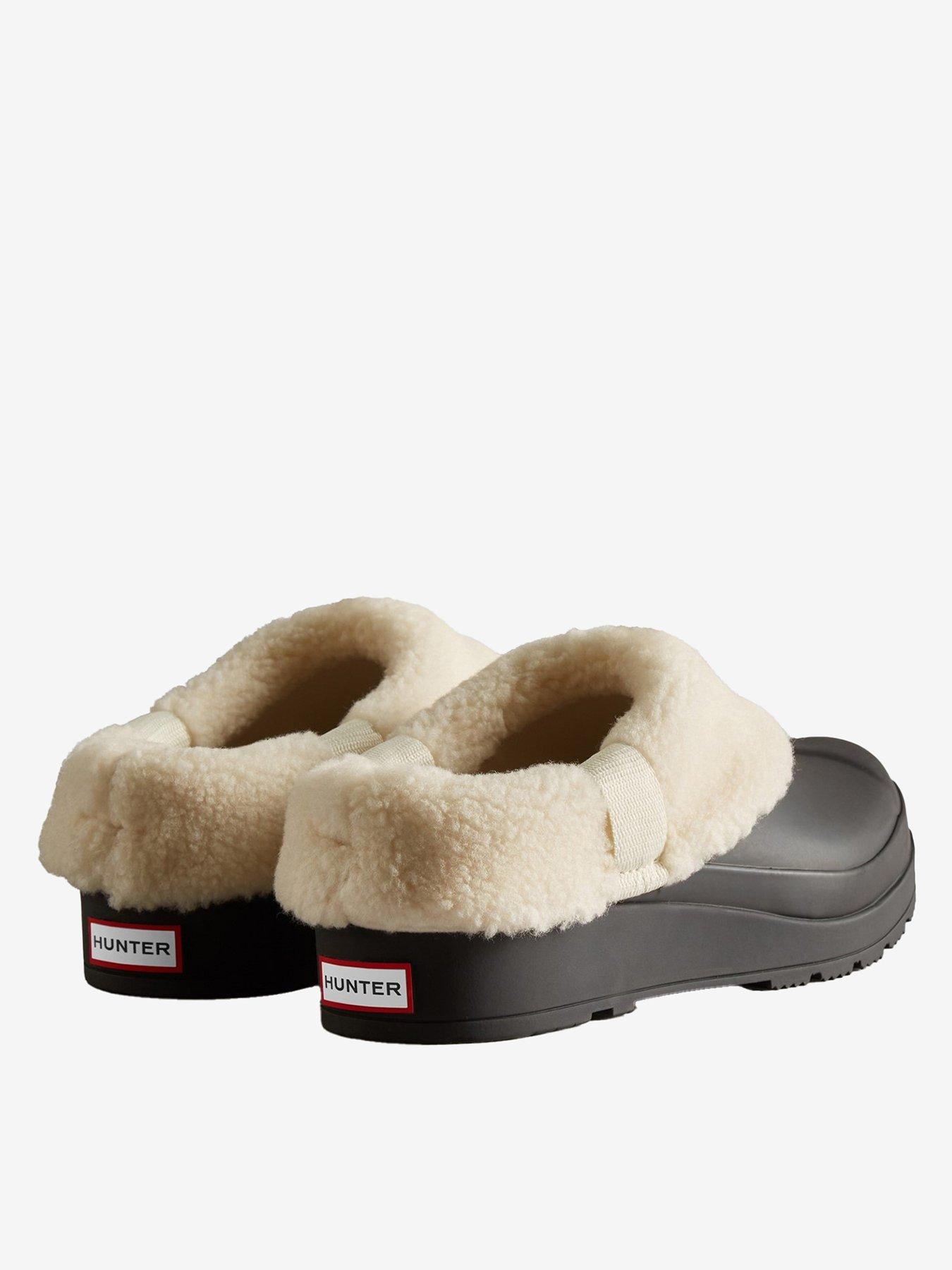  image of hunter-womens-play-insulated-clog-black