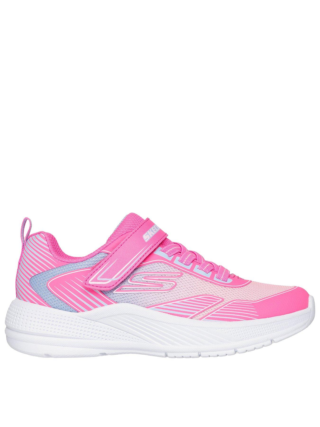 skechers-gore-and-strap-with-3d-print-and-ombre-sparkle-mesh-pink