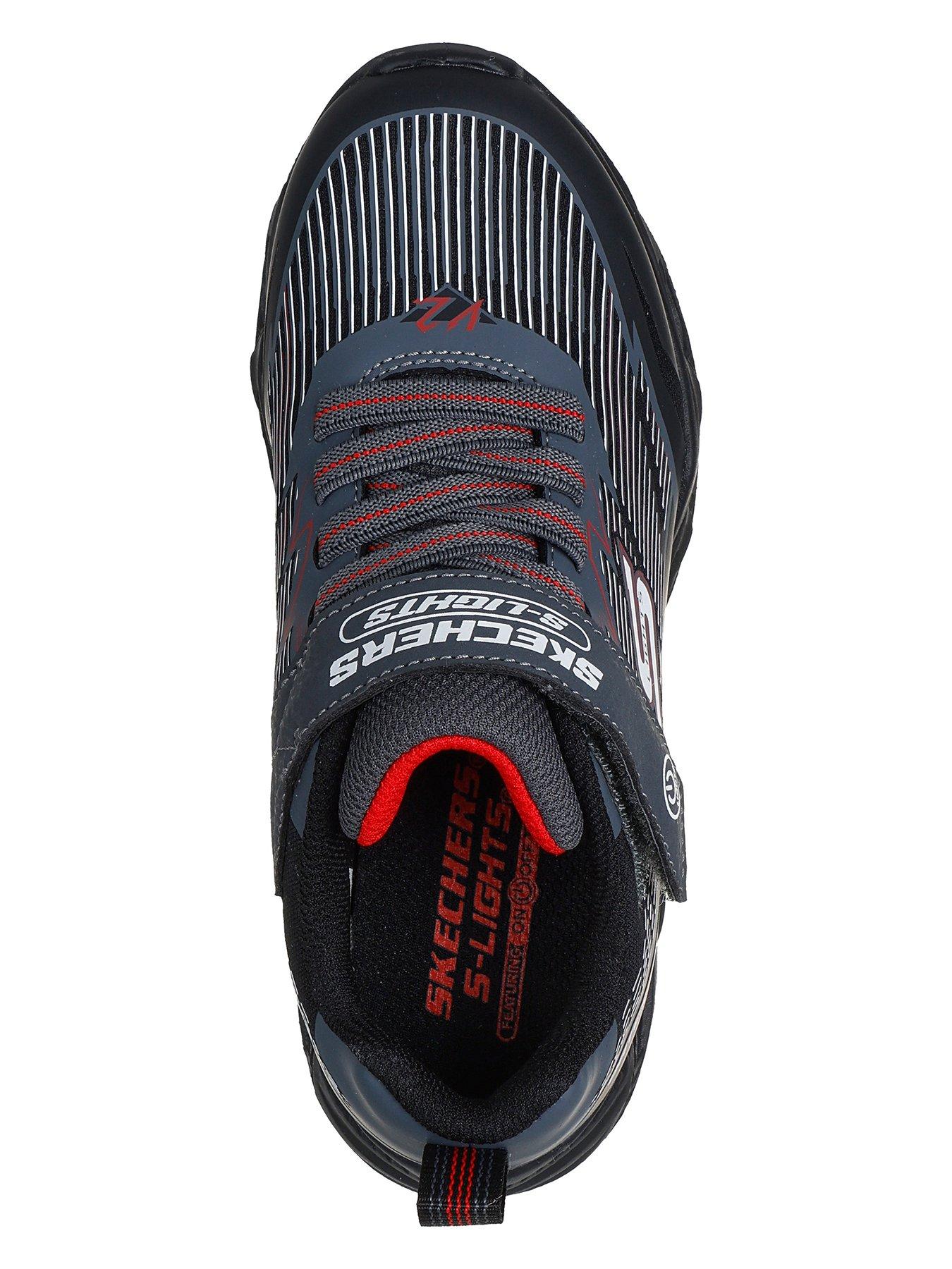 Image 3 of 5 of Skechers Lighted Gore & Strap Sneaker W/ 3d Printed Upper