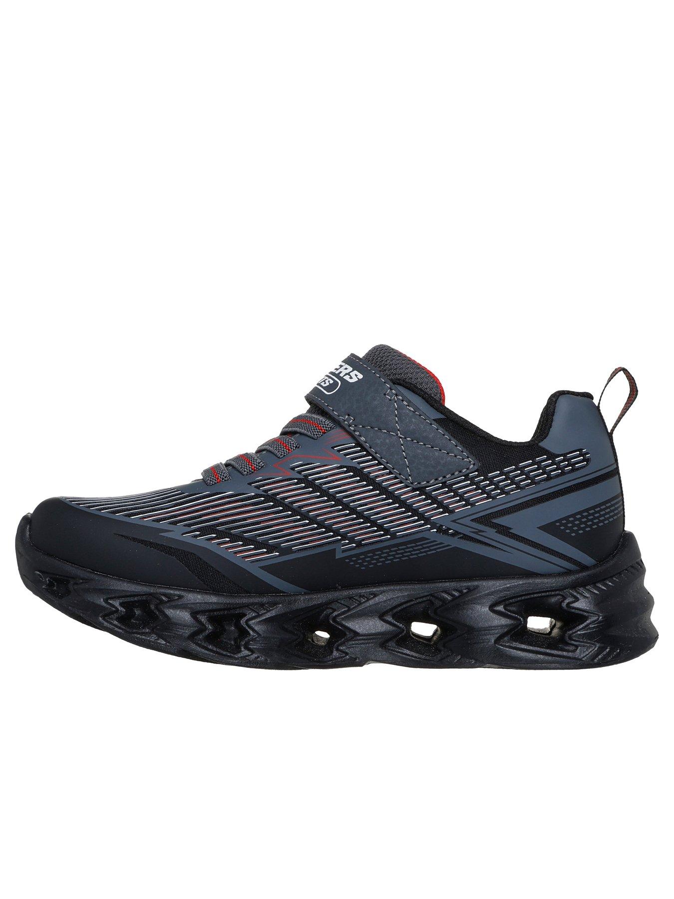 Image 5 of 5 of Skechers Lighted Gore & Strap Sneaker W/ 3d Printed Upper