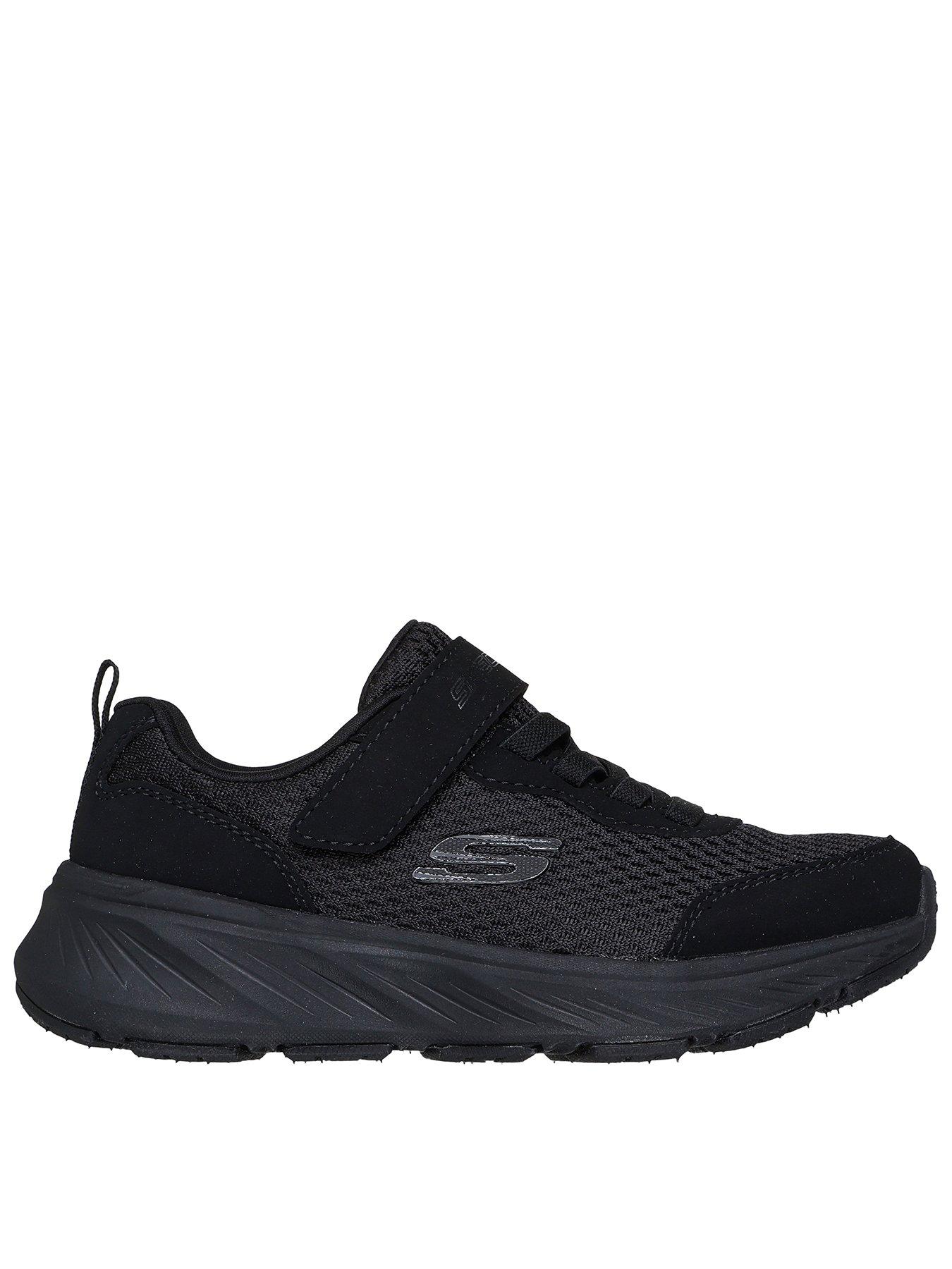 Image 1 of 5 of Skechers Edgeride Strap Trainer - Black