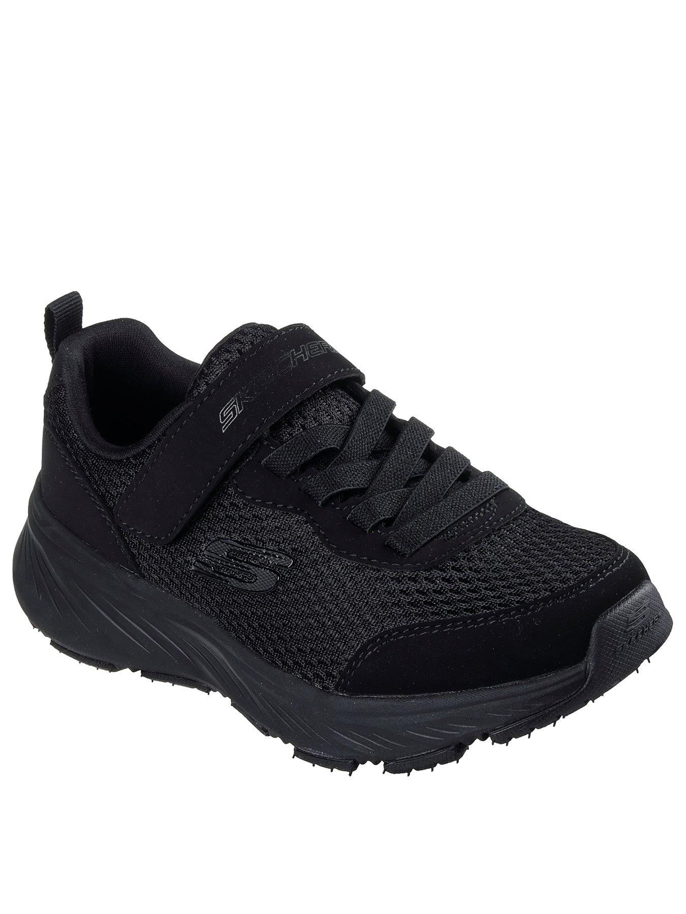 image of skechers-edgeride-strap-trainer-black