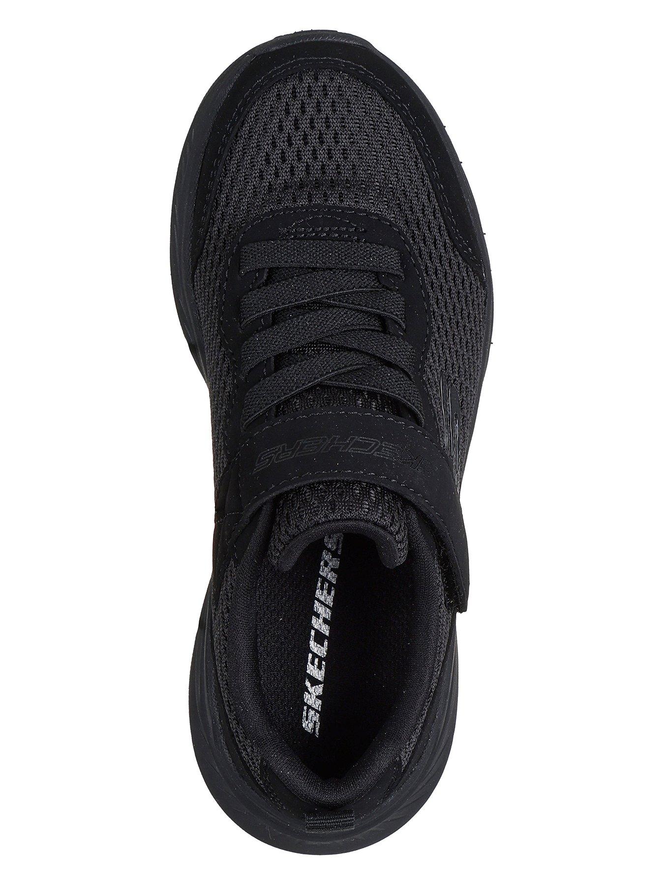  image of skechers-edgeride-strap-trainer-black