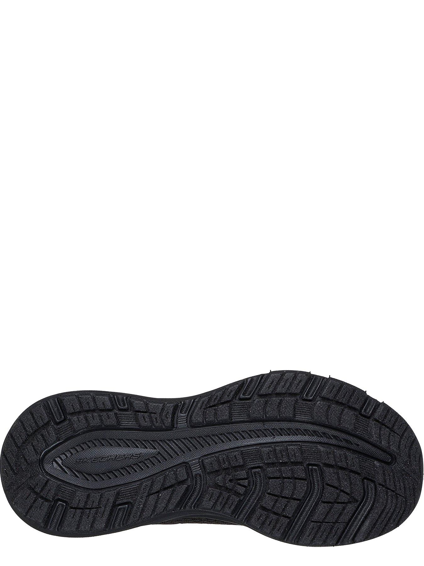 Image 4 of 5 of Skechers Edgeride Strap Trainer - Black
