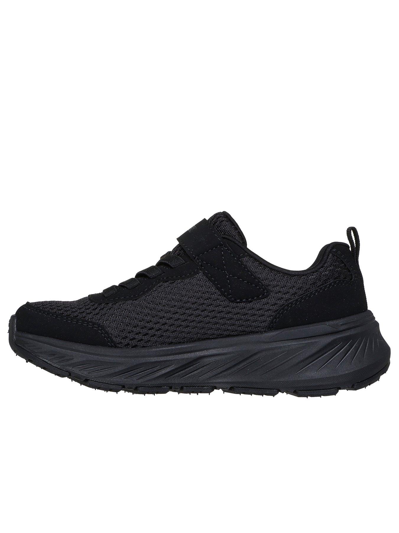 image of skechers-edgeride-strap-trainer-black
