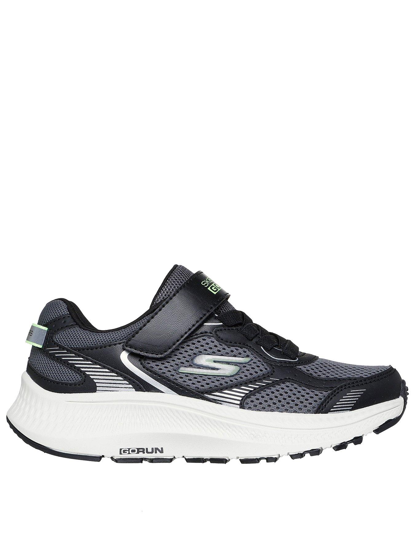 Image 1 of 5 of Skechers Gore &amp; Strap Sneaker W/ Overlays And Metallic Details.