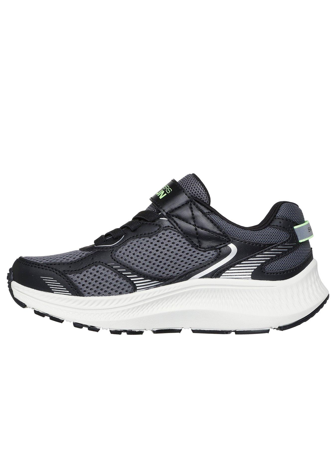 Image 5 of 5 of Skechers Gore &amp; Strap Sneaker W/ Overlays And Metallic Details.