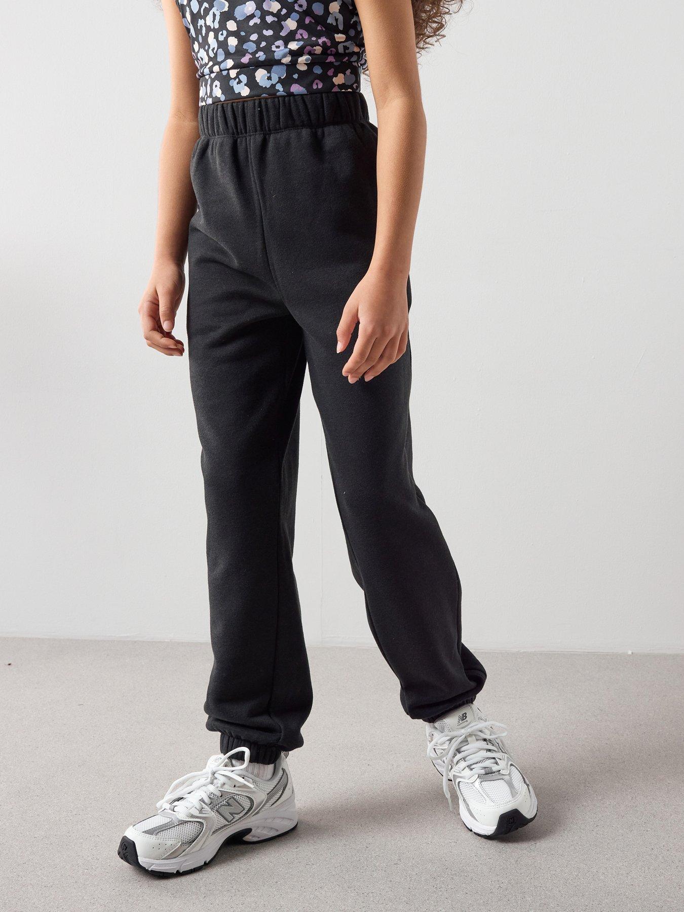 The Very Collection Girls Joggers - Black
