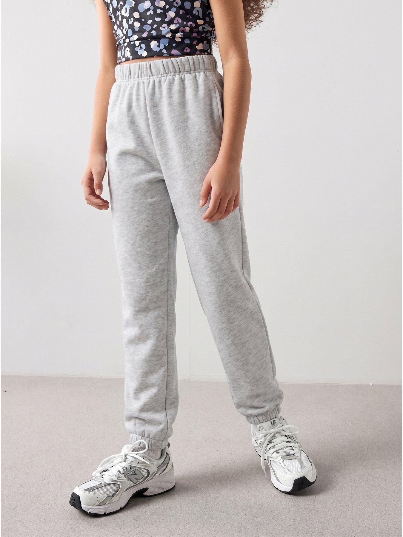 The Very Collection Girls Joggers - Grey