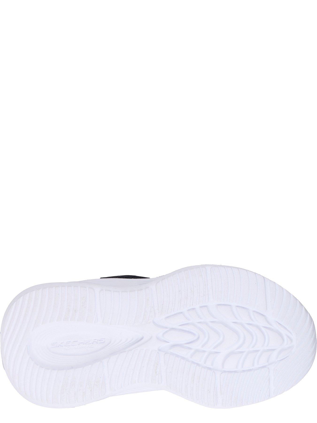 Image 4 of 5 of Skechers Lighted Gore &amp; Strap Sneaker with Ombre Embossed Upper - Purple