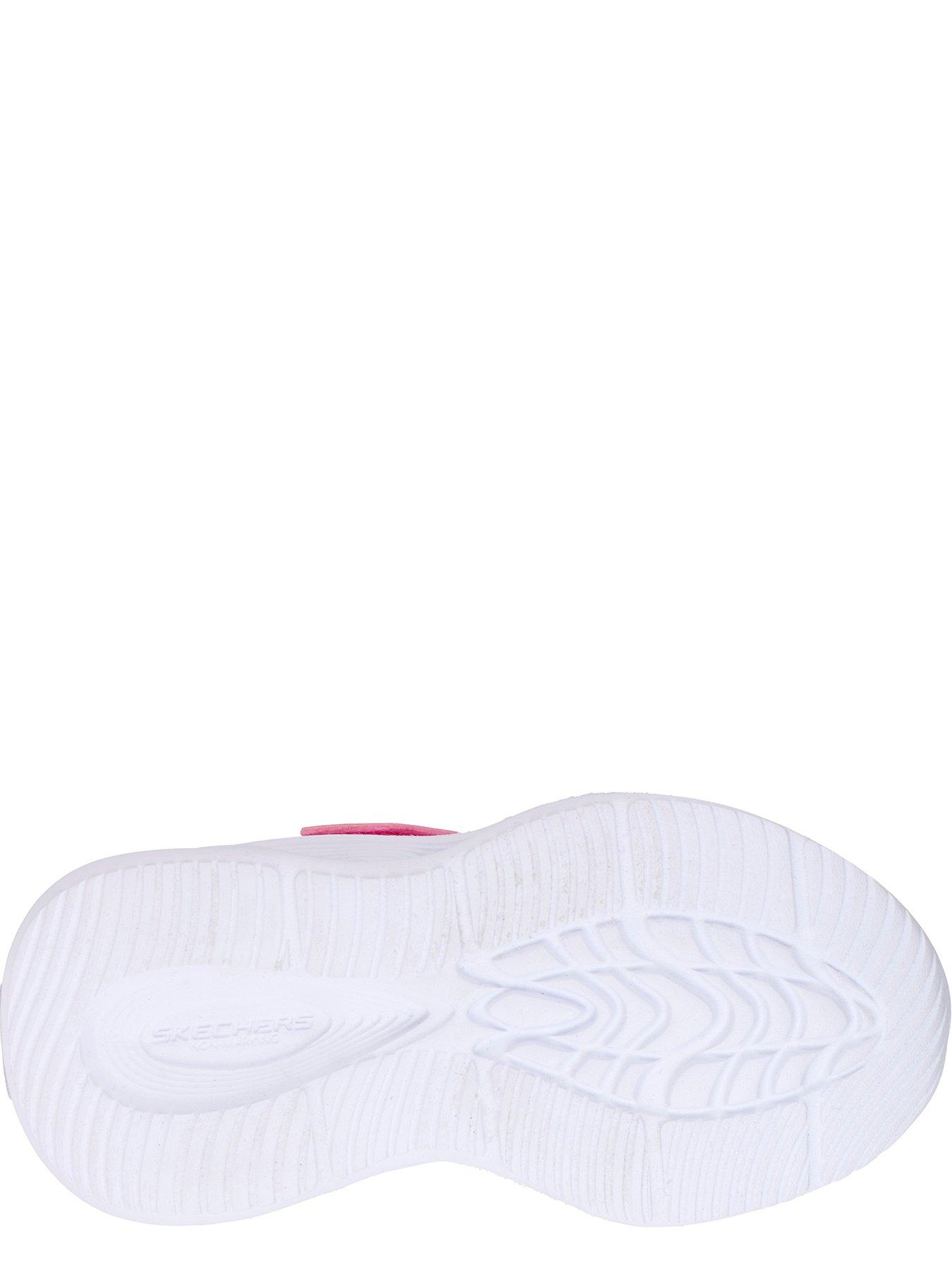 Image 4 of 5 of Skechers Lighted Gore & Strap Sneaker W/ Ombre Embossed Upper