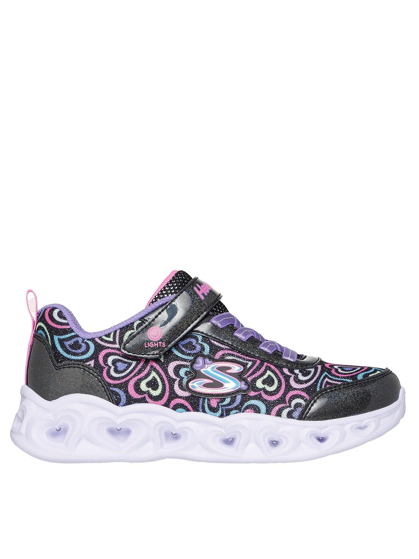 undefined Lighted Gore  &  Strap With Multi Heart Sparkle Upper