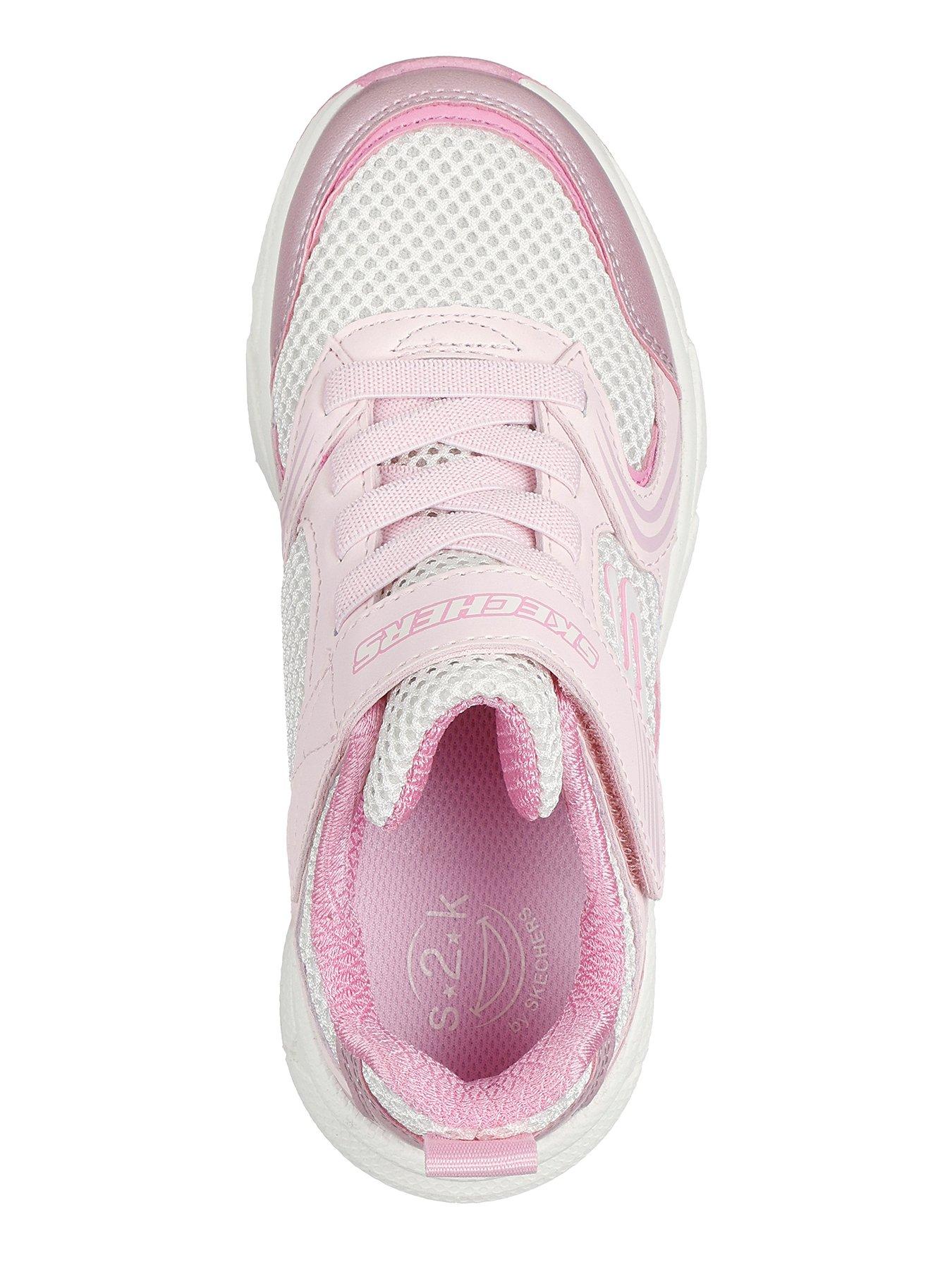 Image 3 of 5 of Skechers Gore And Strap Mesh Sneaker W/ Overlays W/ Bottom Plate