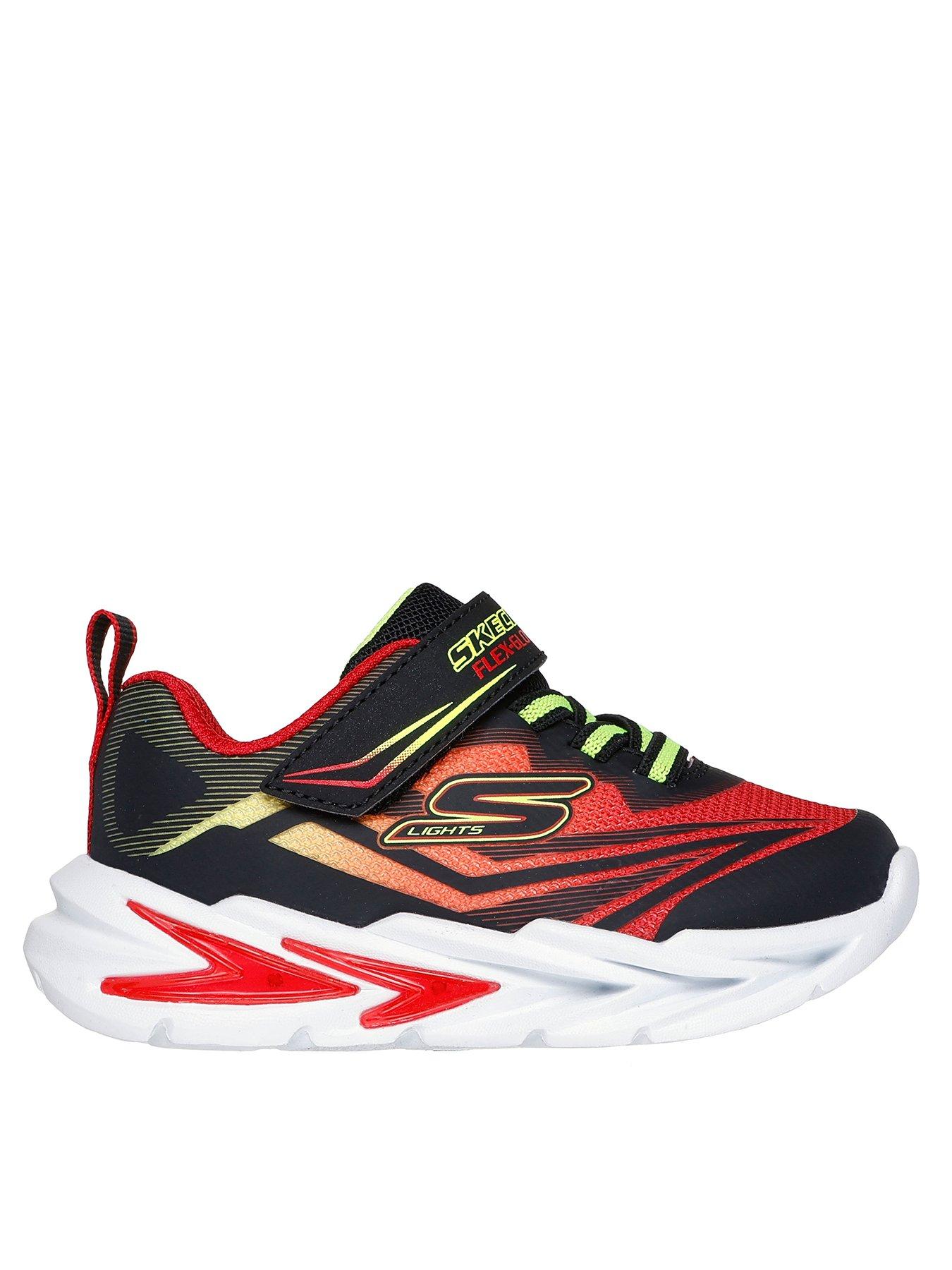 Image 1 of 5 of Skechers Lighted Gore & Strap Sneaker W/ Midsole Techpiece