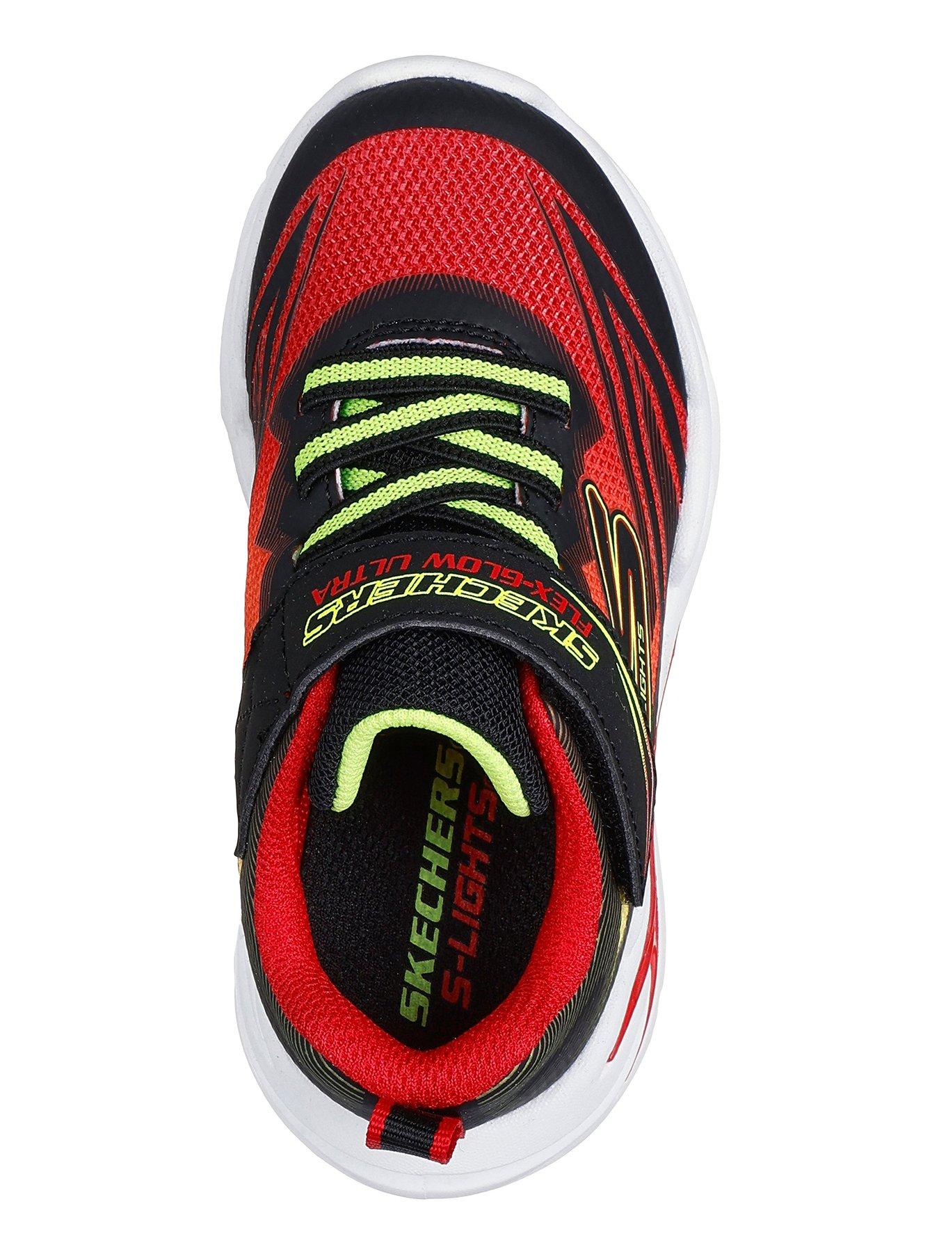 Image 3 of 5 of Skechers Lighted Gore & Strap Sneaker W/ Midsole Techpiece