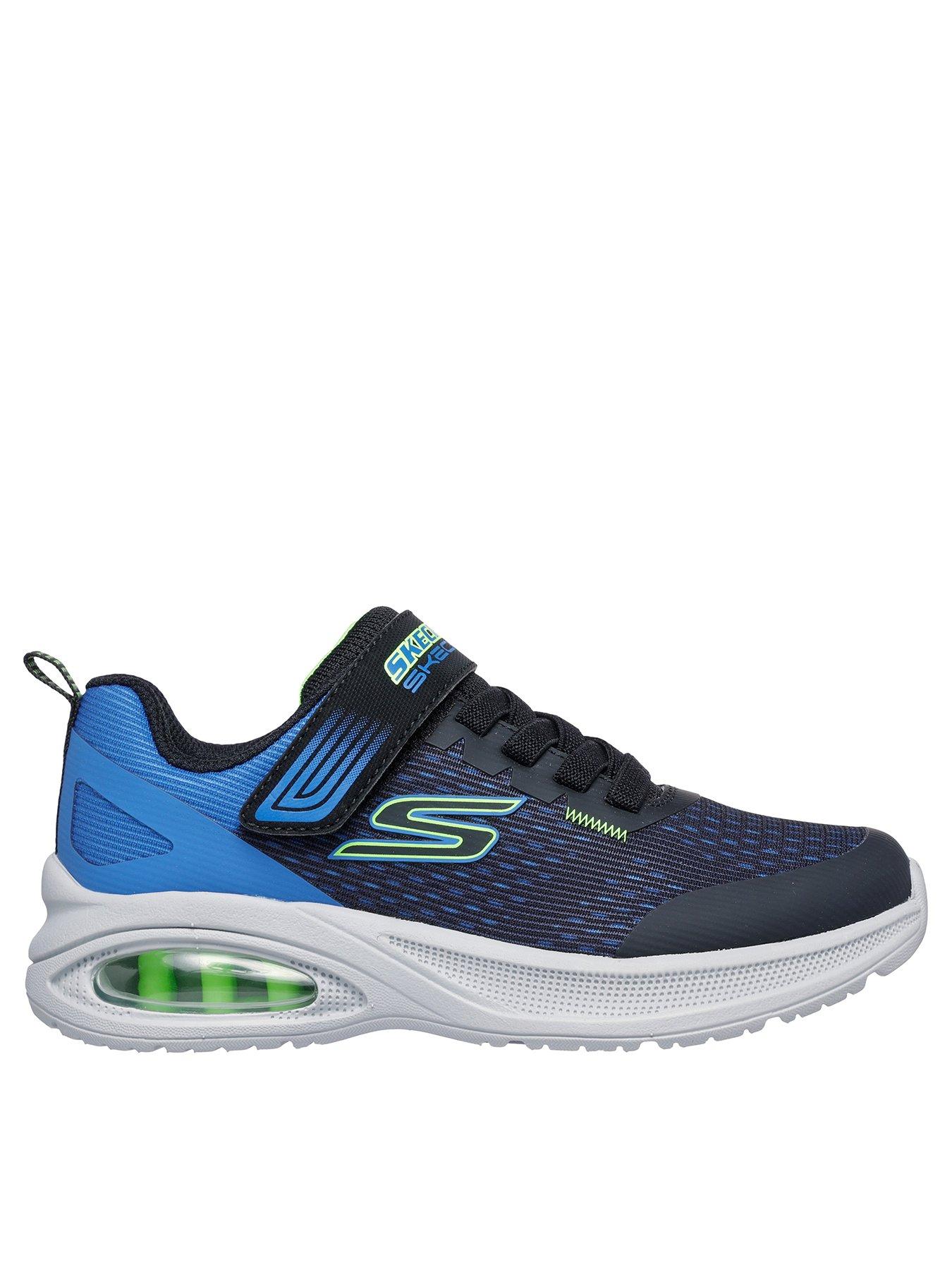 Skechers Lightweight Gore  &  Strap Sneaker W/ Midsole Tech Piece