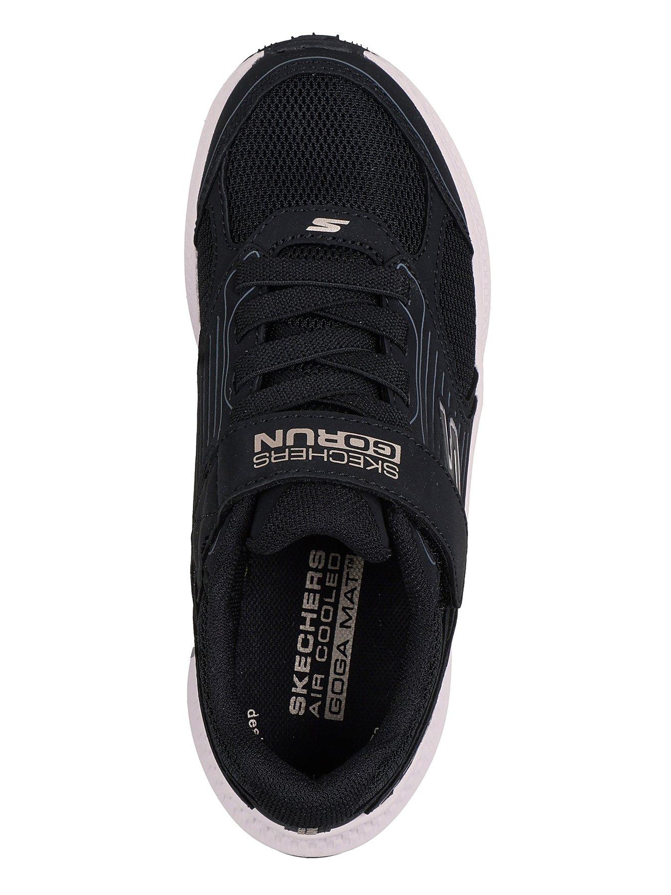 Image 3 of 5 of Skechers Gore And Strap Mesh Sneaker - Black