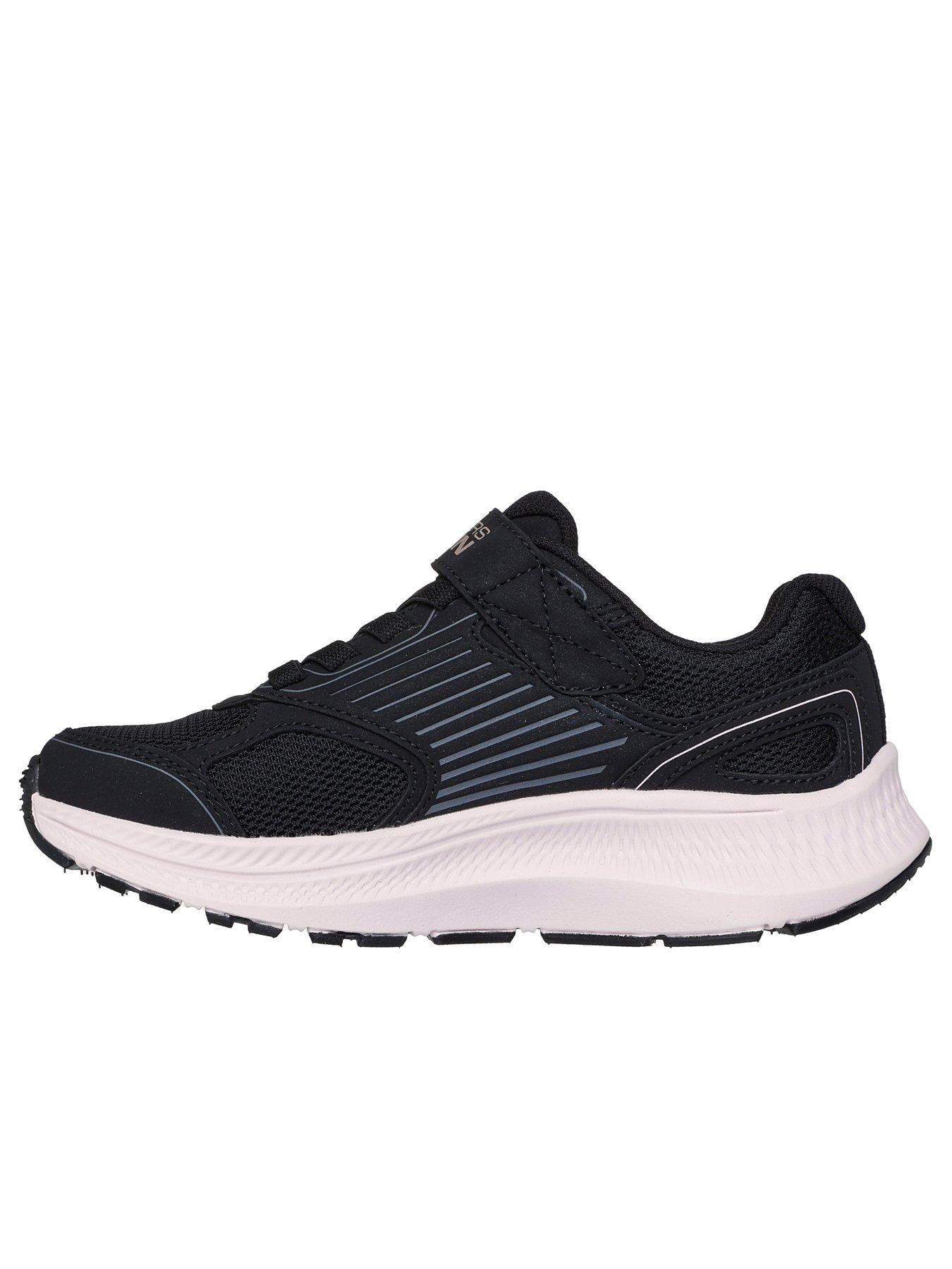 Image 5 of 5 of Skechers Gore And Strap Mesh Sneaker - Black