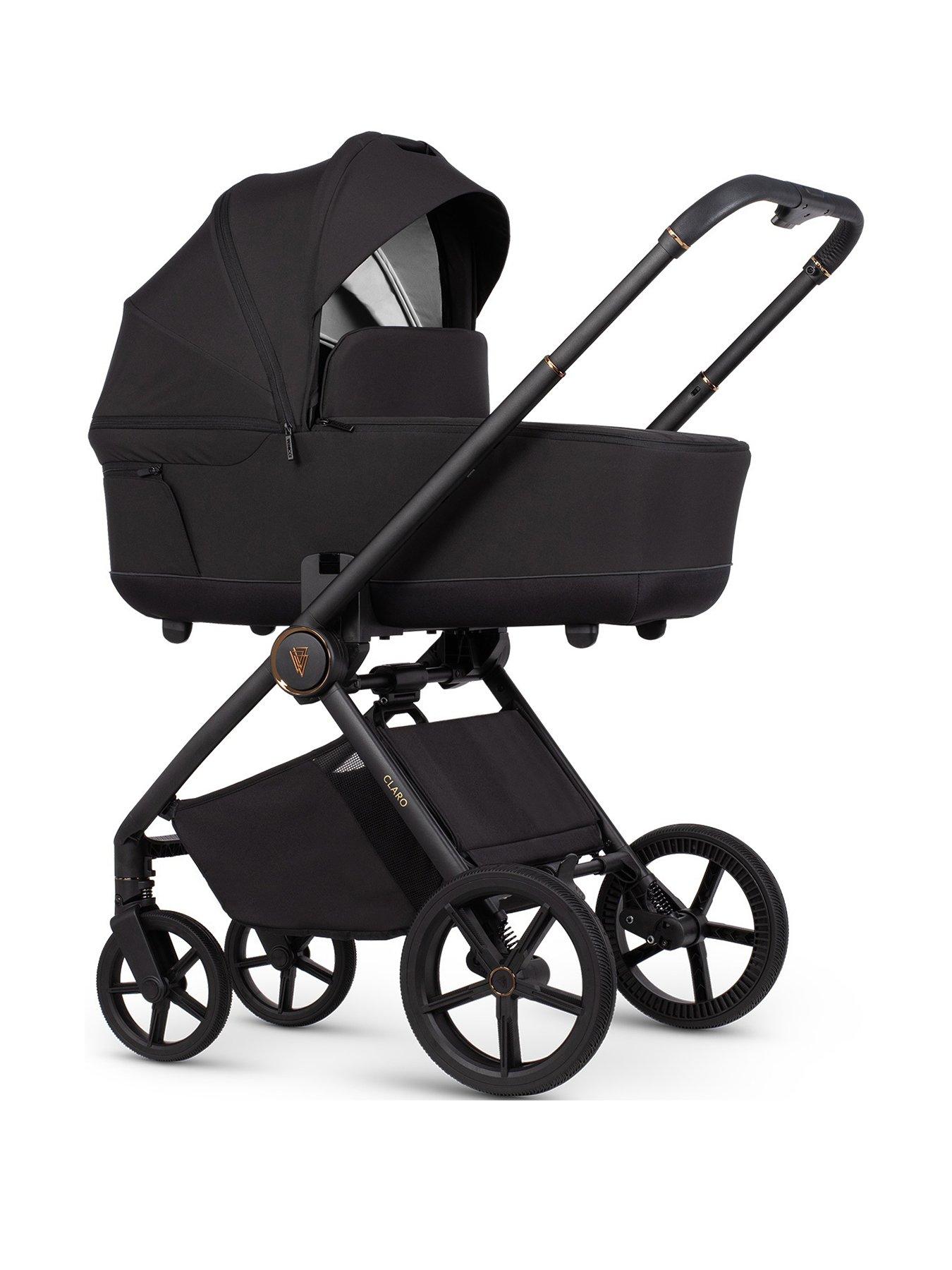  image of venicci-claro-3in1-bundle-plus-tiago-black-car-seat-and-360-base-noir