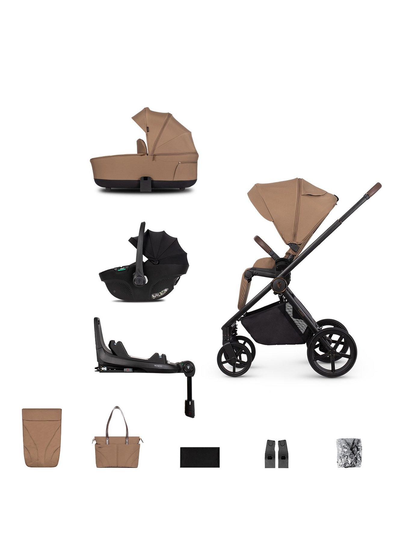 venicci-claro-3in1-bundle-plus-tiago-black-car-seat-and-360-base-caramel