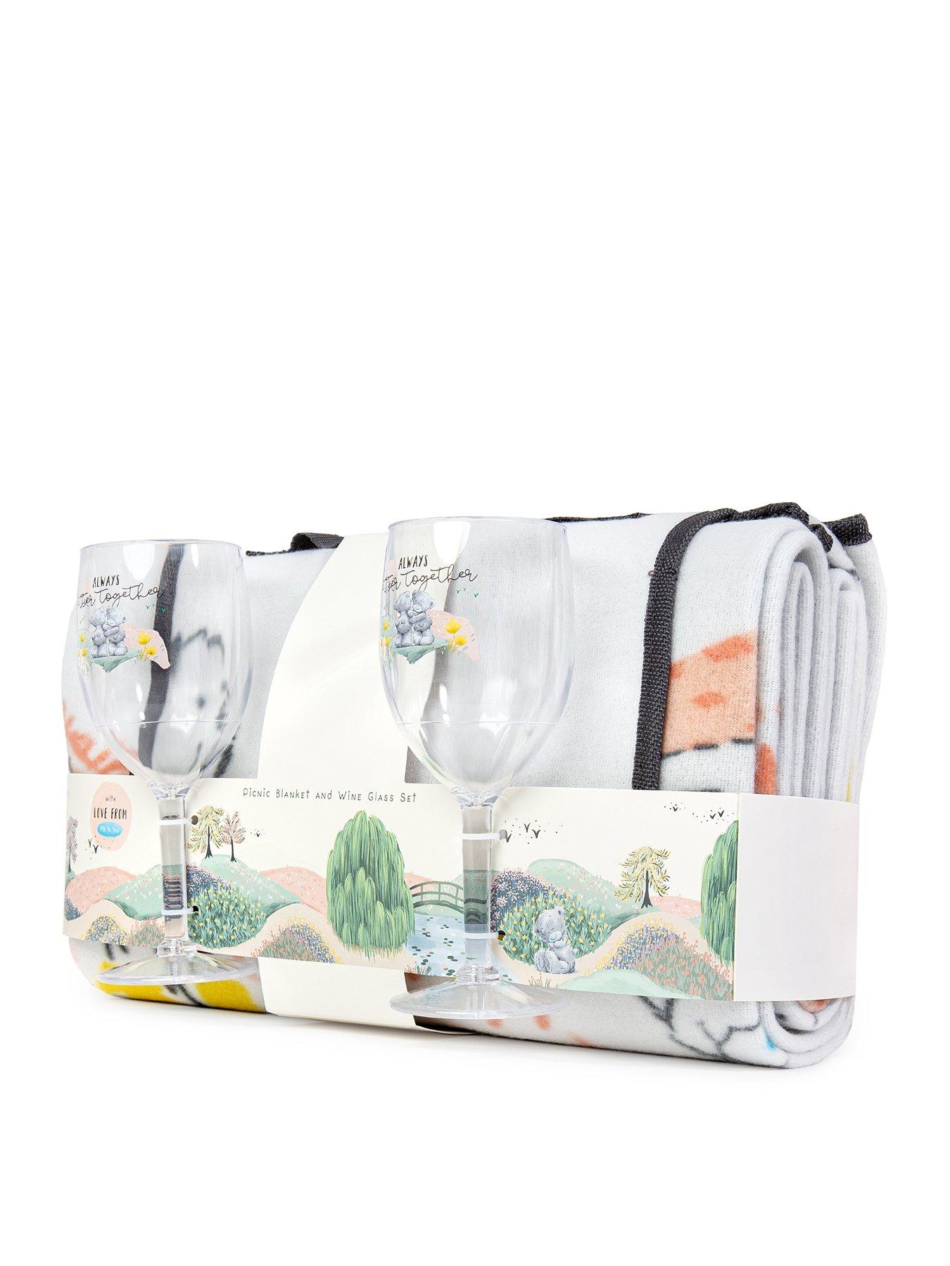  image of me-to-you-picnic-blanket-and-glass-set