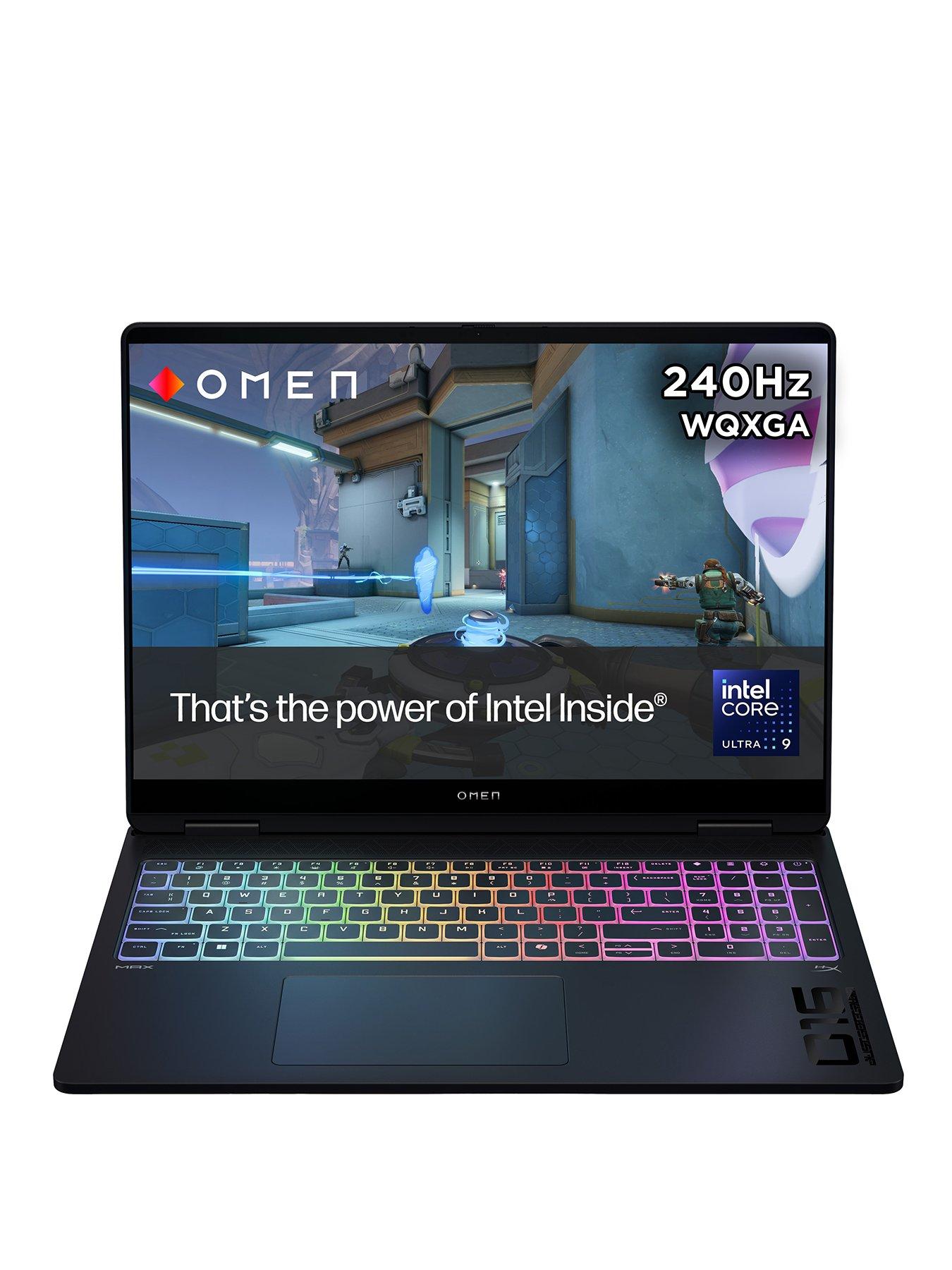 HP OMEN MAX 16-ah0007na - GeForce RTX 5080 - Intel Core Ultra 9 (Series 2) - 32GB RAM - 1TB SSD - 16in Laptop - Black