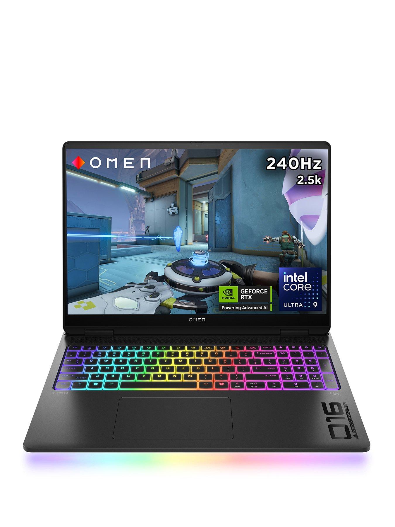 undefined OMEN MAX 16-ah0007na - GeForce RTX 5080 - Intel Core Ultra 9 (Series 2) - 32GB RAM - 1TB SSD - 16in - Black