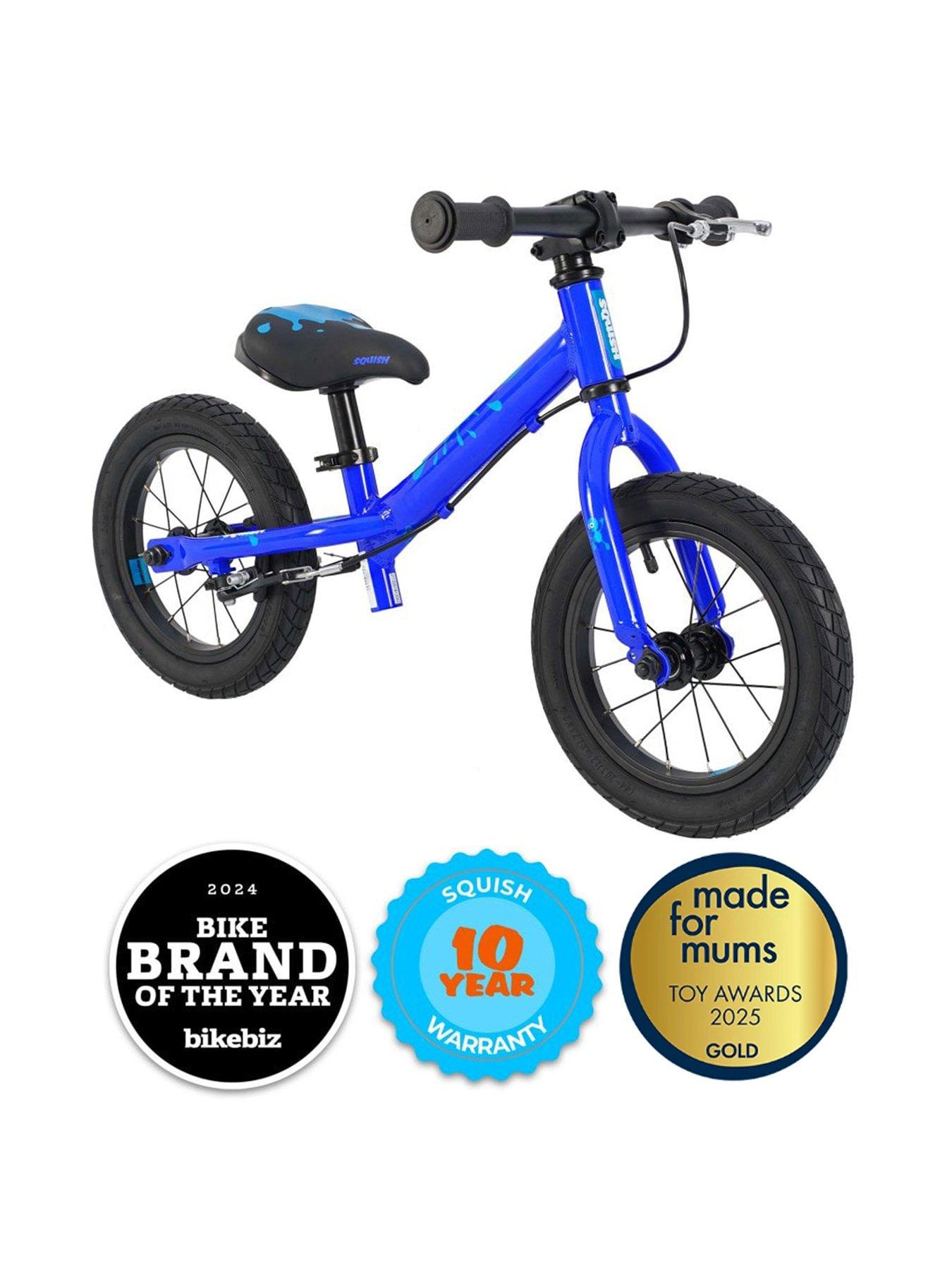 Image 3 of 7 of Squish 12 Inch Kids Balance Bike Blue
