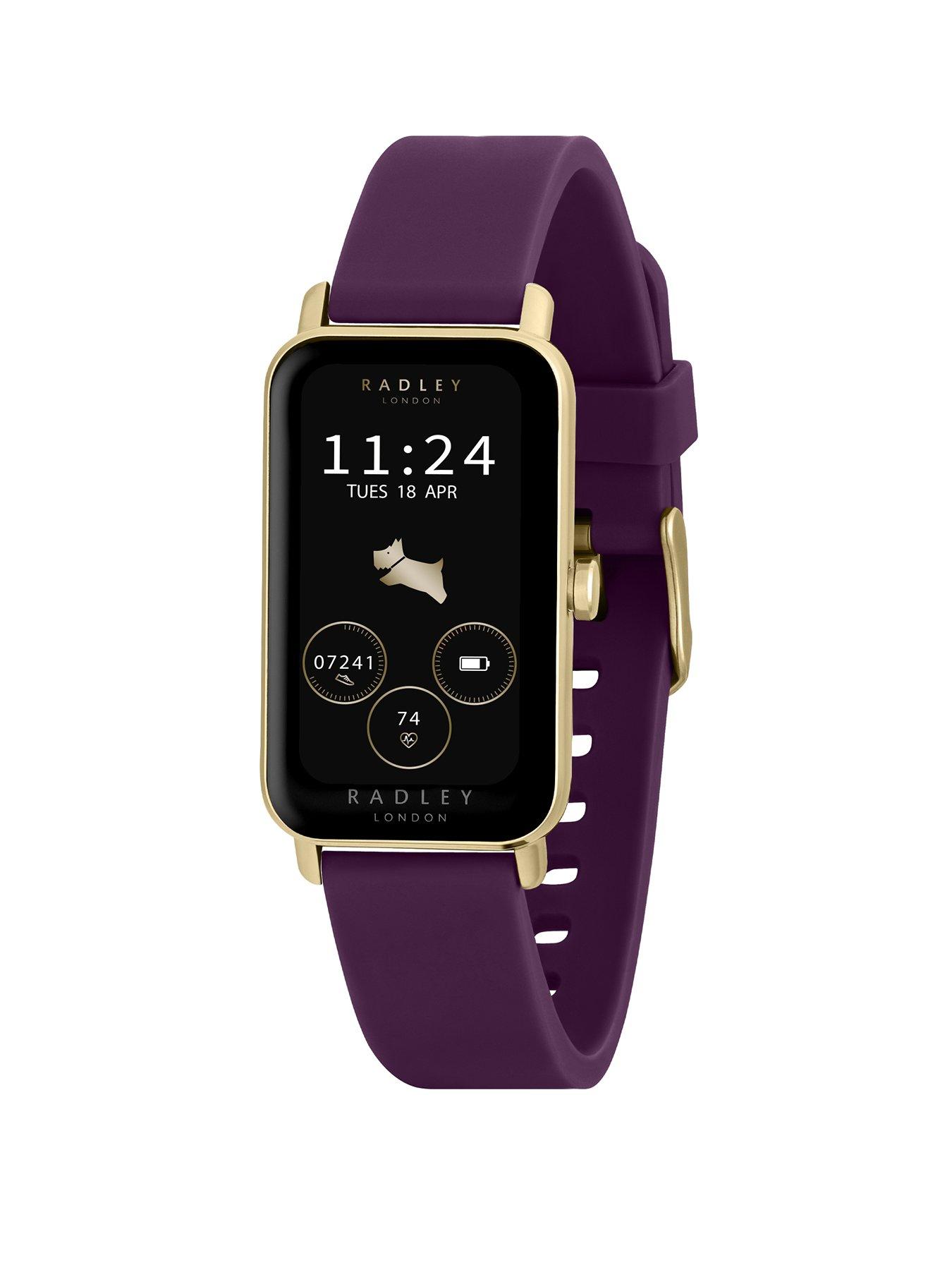 radley-ladies-series-21-smart-dark-plum-lozenge-silicone-strap-watch