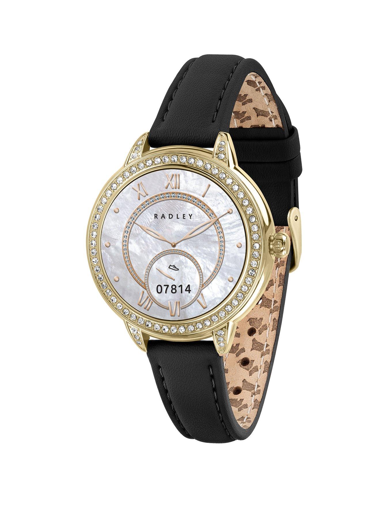 radley-smart-series-33-amoled-stoneset-gold-plated-black-leather-strap-smart-calling-watch